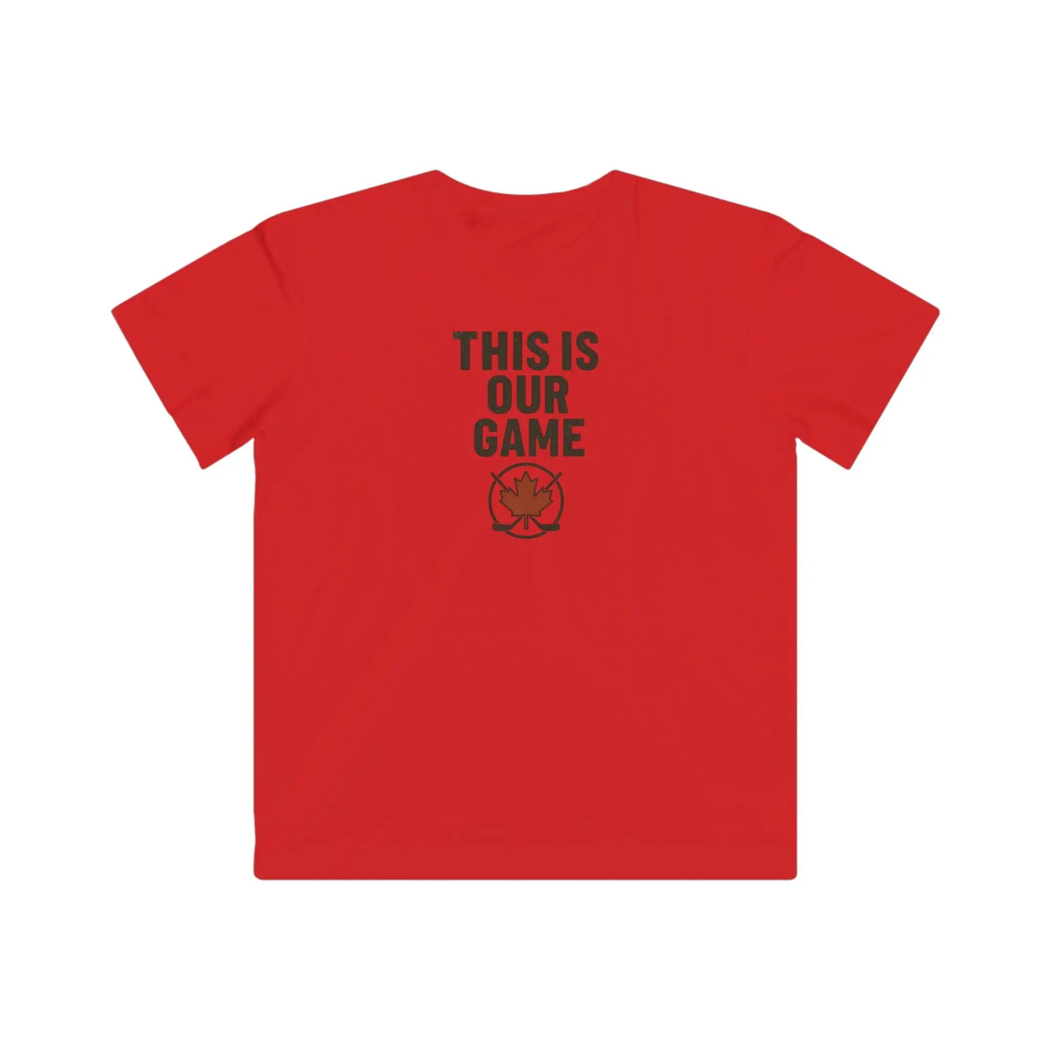 This Is Our Game Youth T-Shirt – Canadian Maple Leaf Tee