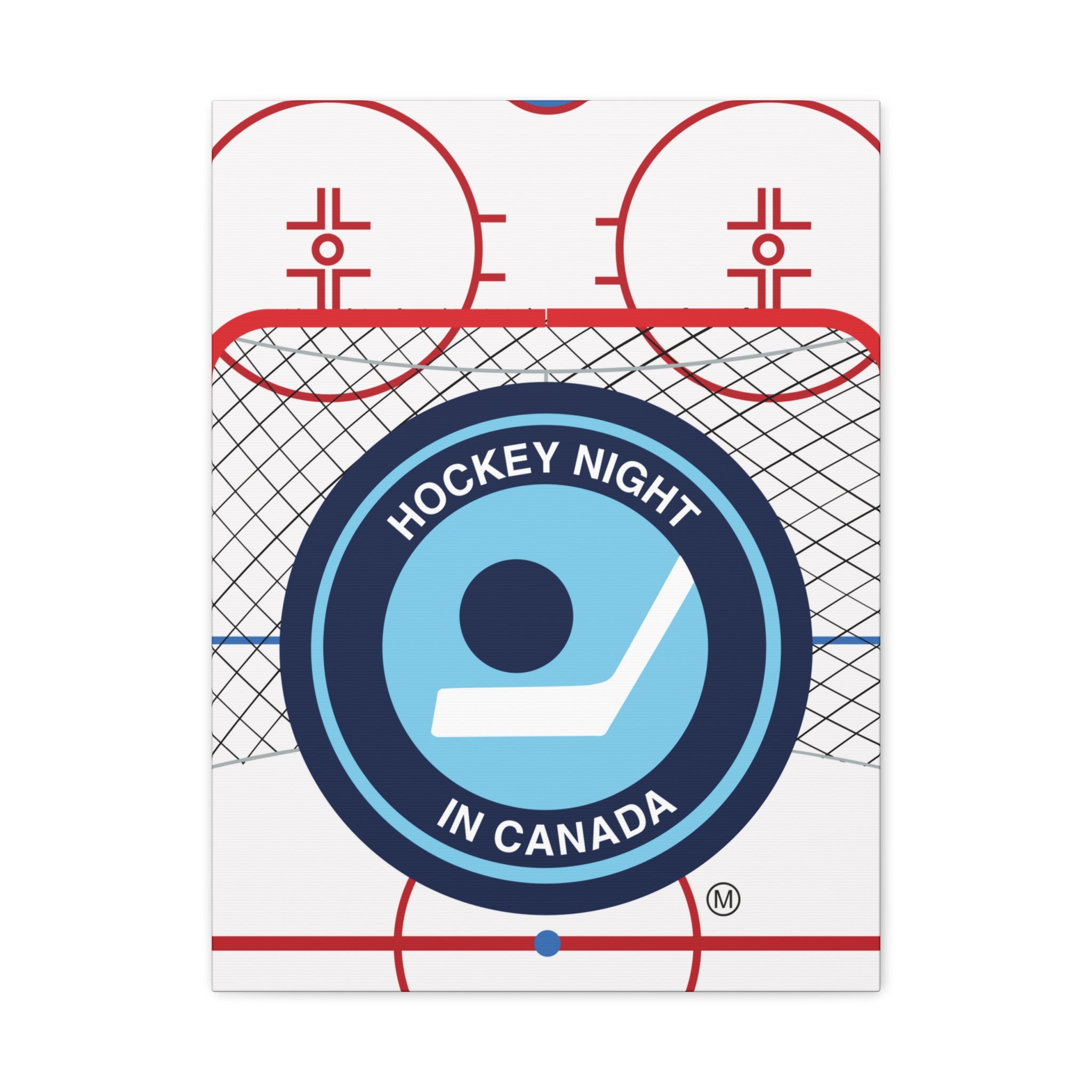 HNIC Retro Logo Matte Canvas, Stretched, 1.25"