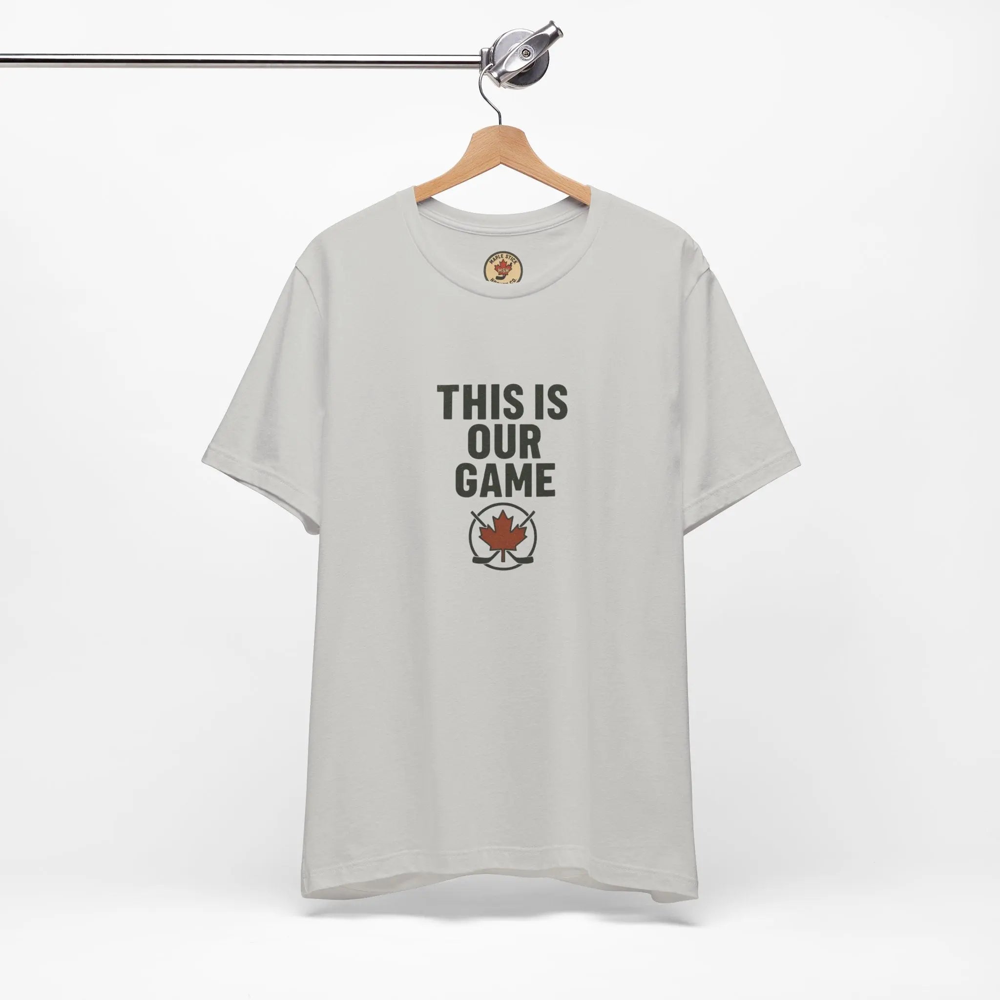 Maple Stick Hockey Fan Tee – Game Day Spirit