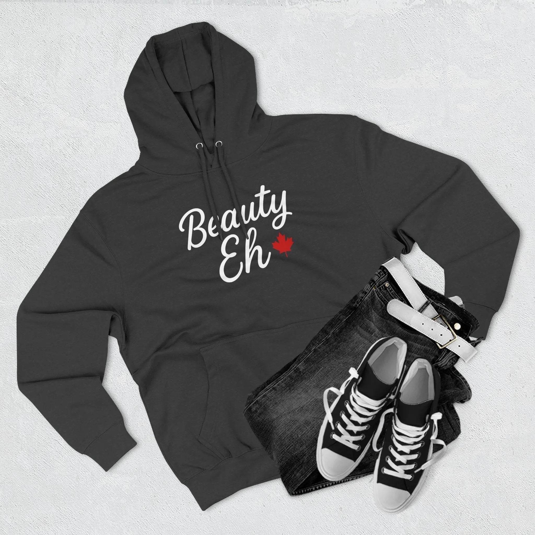 Maple Stick Fleece Hoodie – Canadian Beauty Eh Pullover