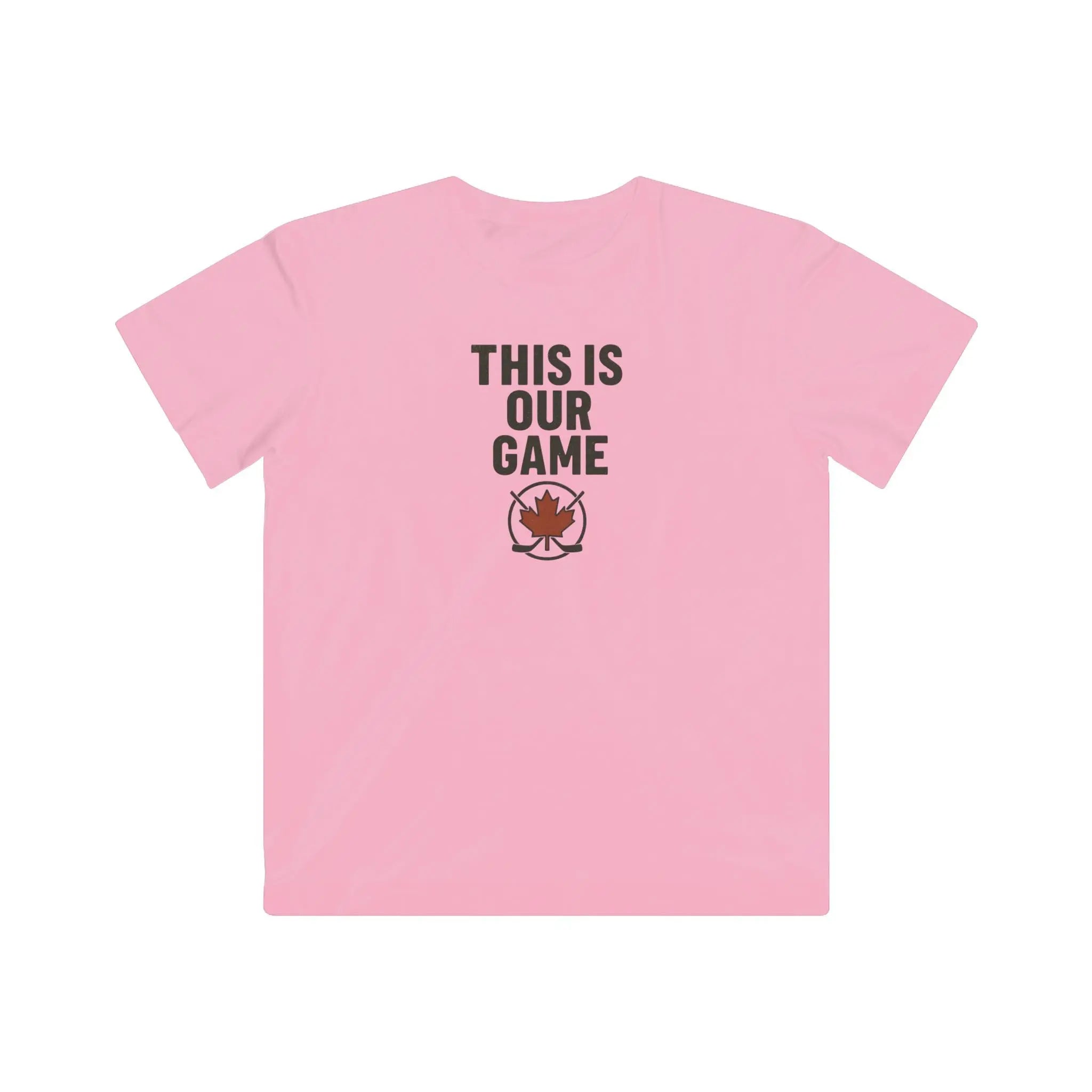 This Is Our Game Youth T-Shirt – Canadian Maple Leaf Tee