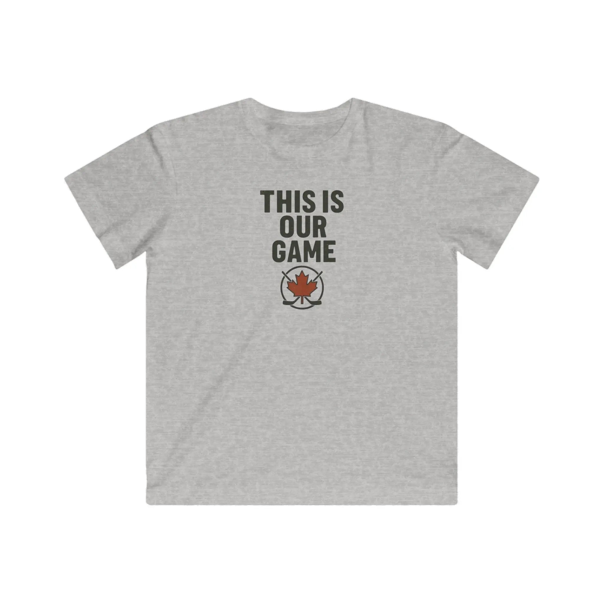 This Is Our Game Youth T-Shirt – Canadian Maple Leaf Tee