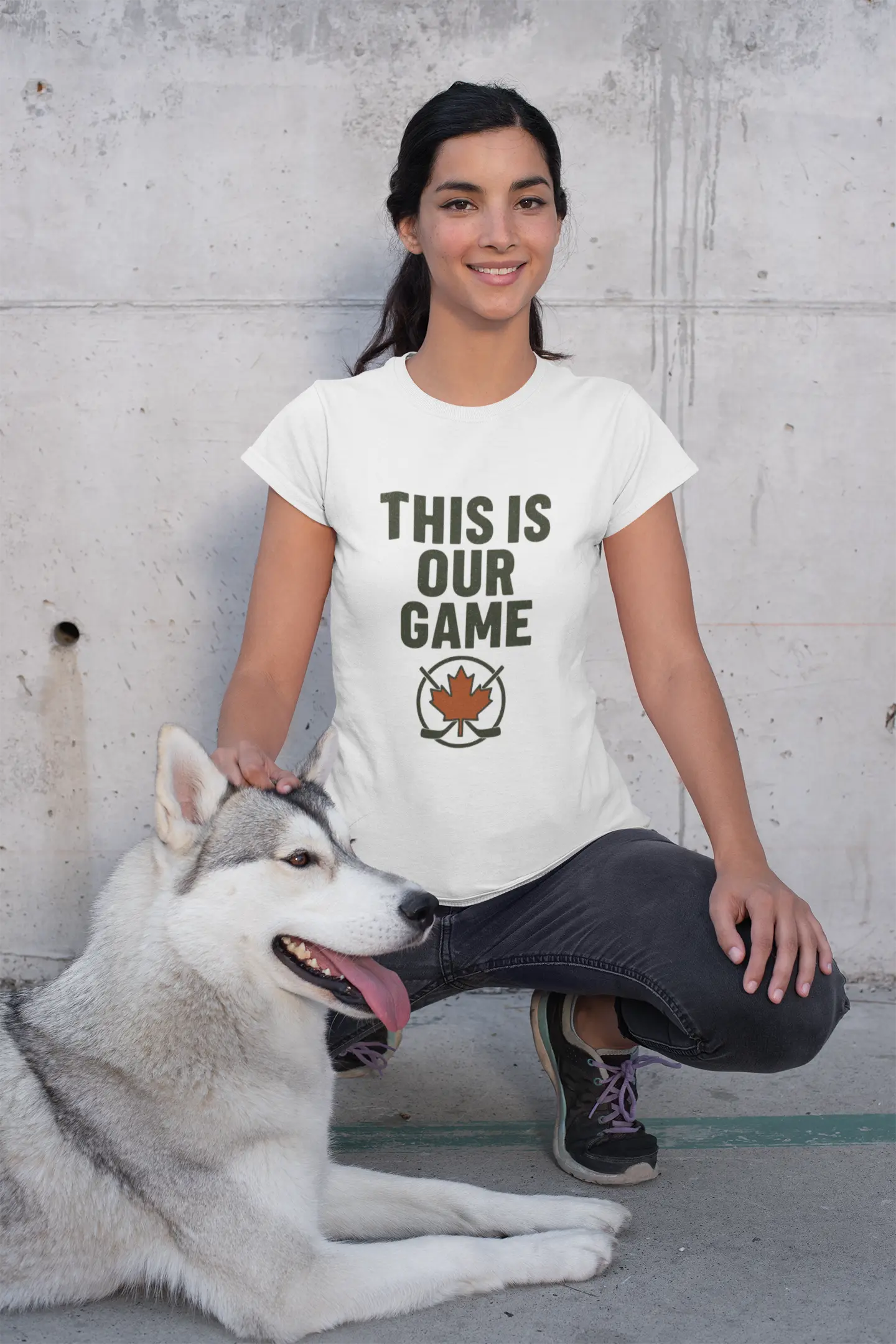 This Is Our Game Youth T-Shirt – Canadian Maple Leaf Tee