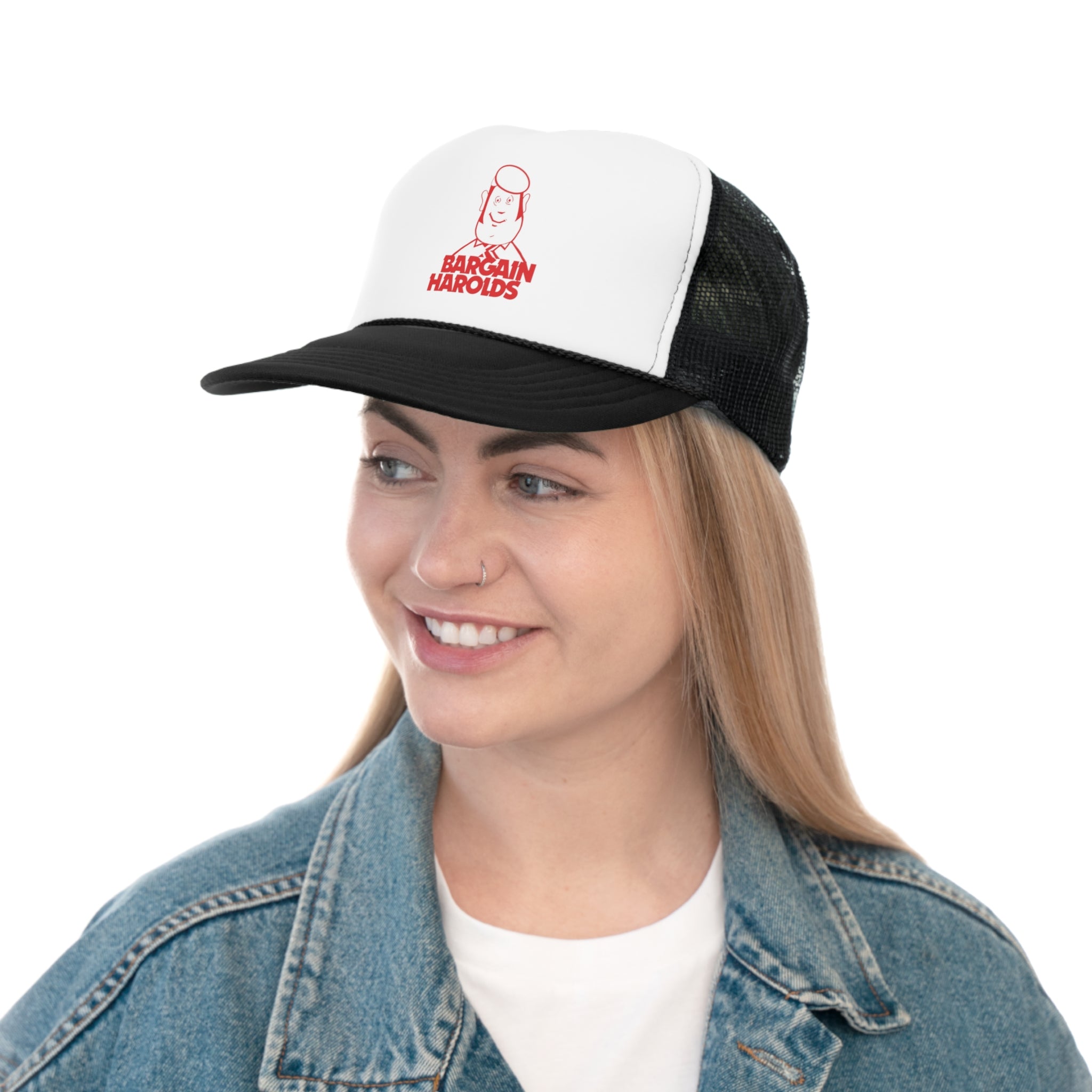 Bargain Harolds Retro Store Logo Canadian Nostalgia Trucker Cap