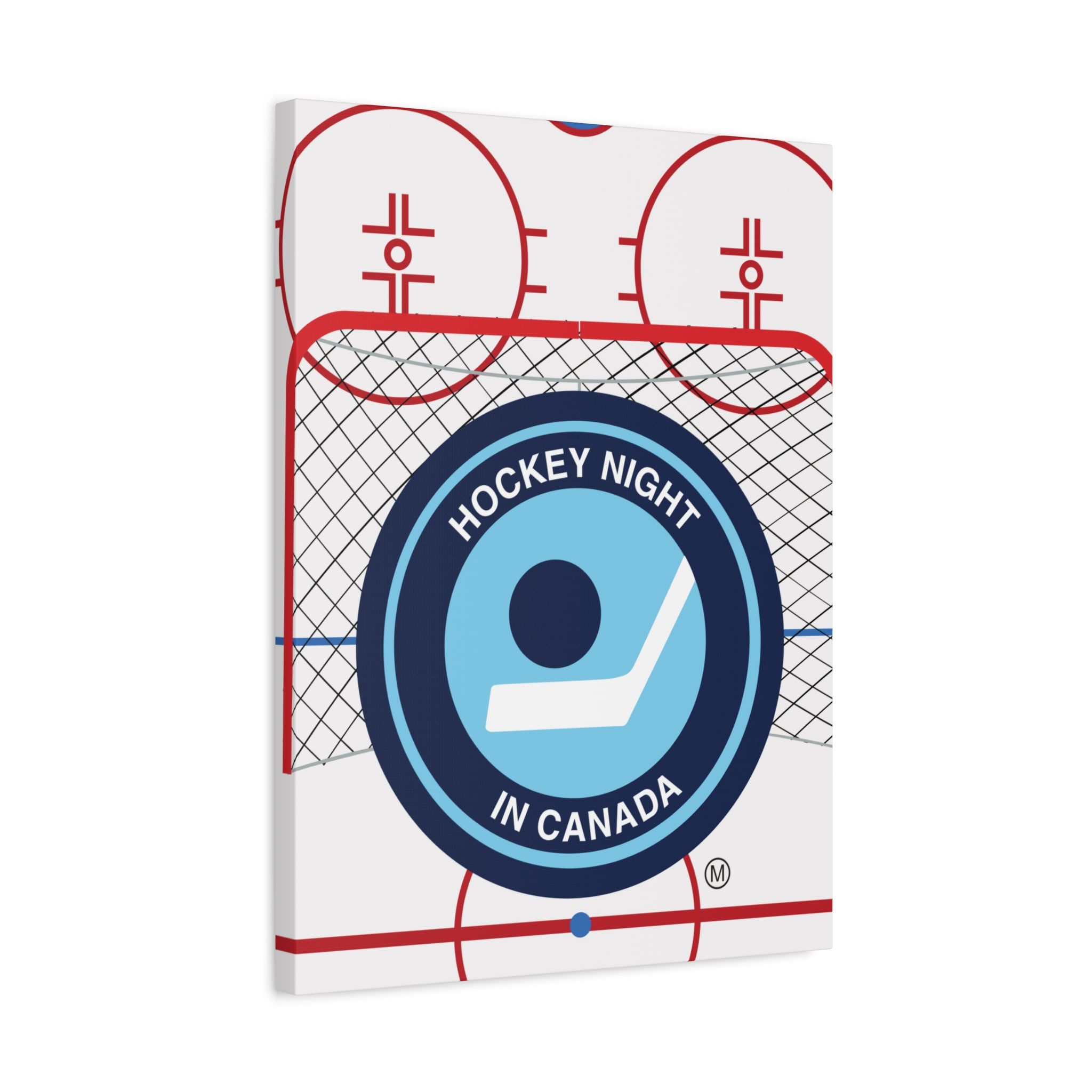 HNIC Retro Logo Matte Canvas, Stretched, 1.25"