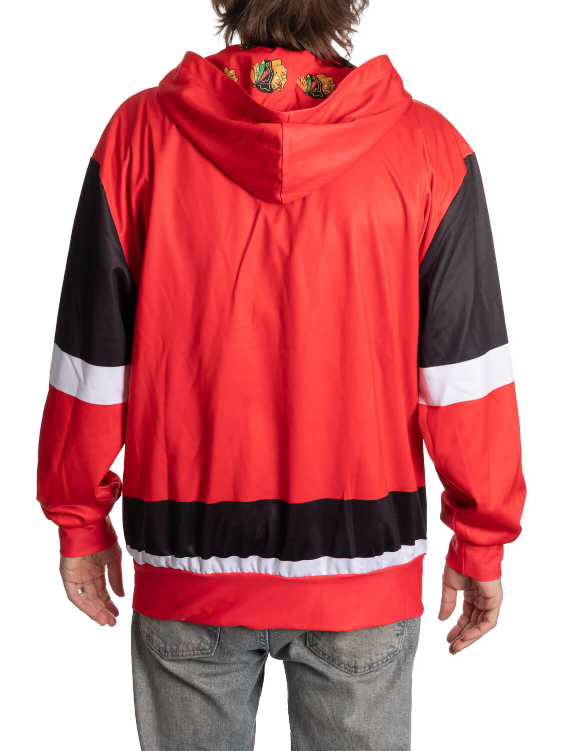 Chicago Blackhawks Hockey Lace Hoodie