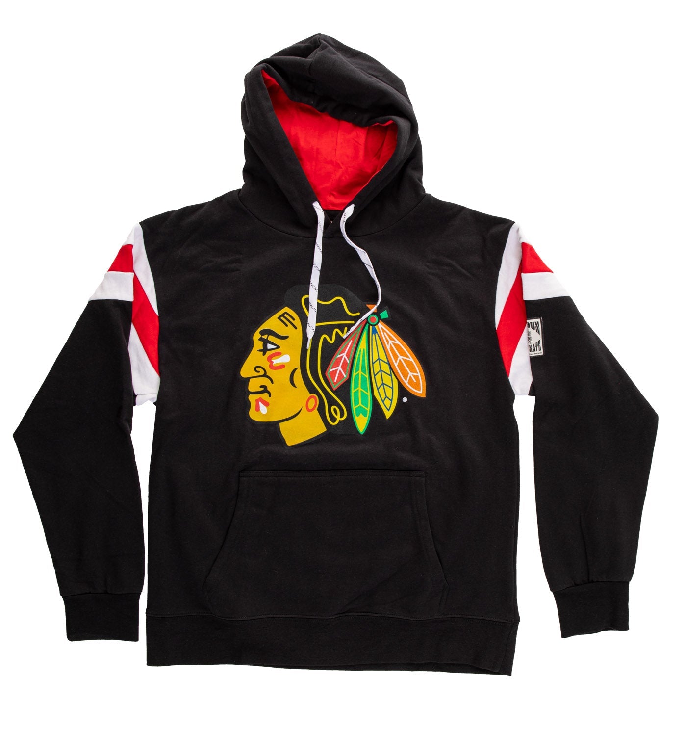 Chicago Blackhawks Varsity Retro Style Hoodie