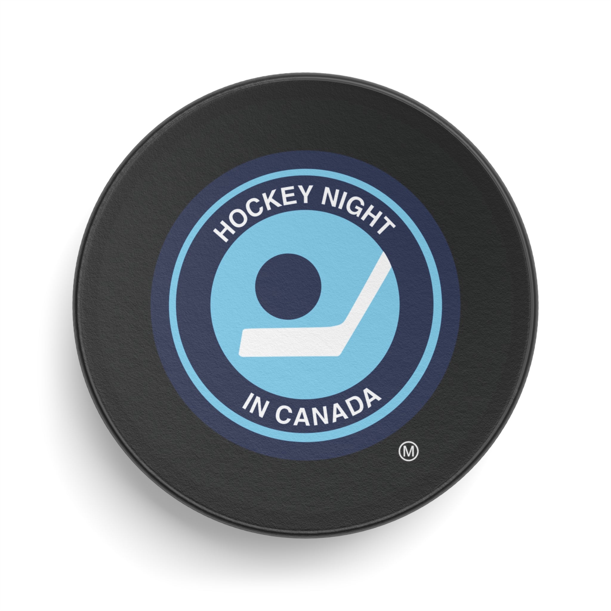Hockey Night In Canada Retro Logo Hockey Puck Officially Licensed