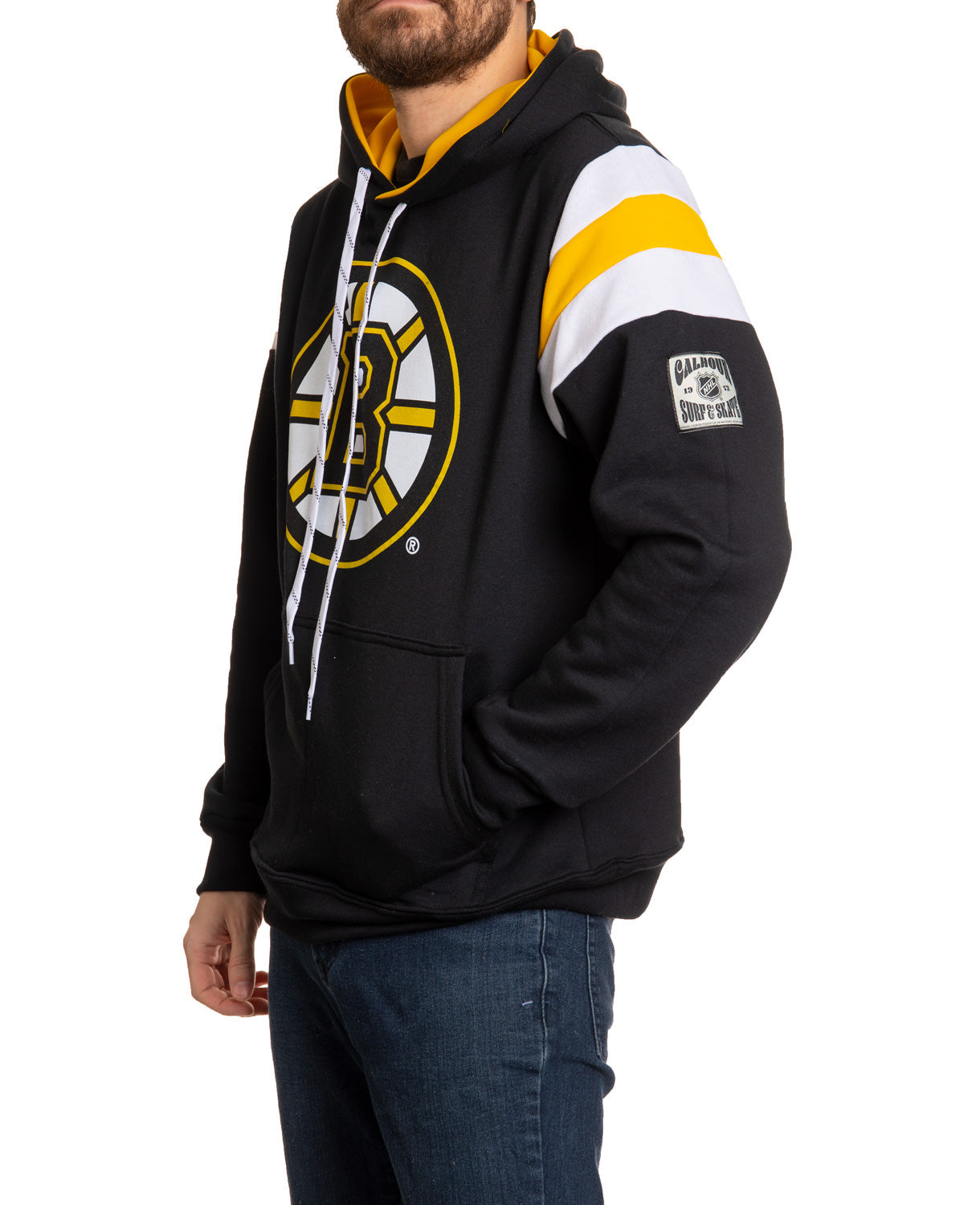 Boston Bruins Varsity Retro Style Hoodie
