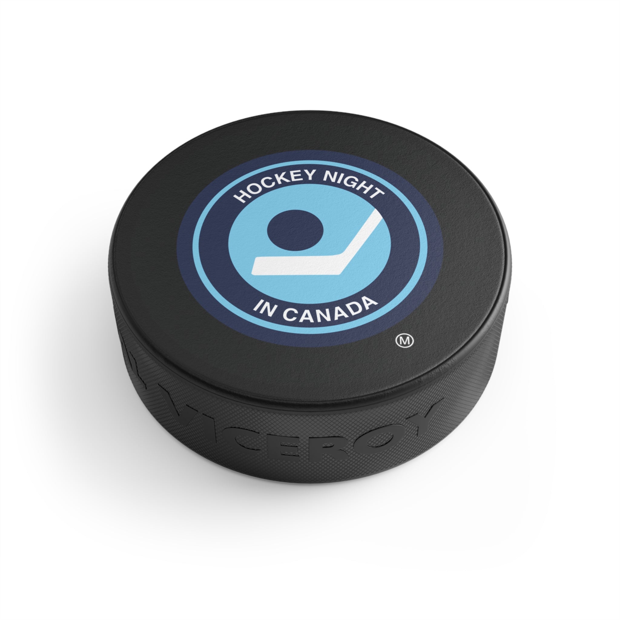 Hockey Night In Canada Retro Logo Hockey Puck Officially Licensed