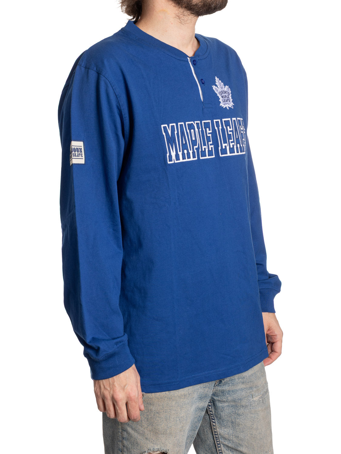 Toronto Maple Leafs Long Sleeve Henley - Presale