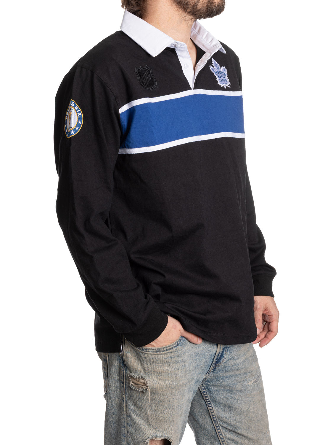 Toronto Maple Leafs Rugby Shirt Blackout Edition - Presale