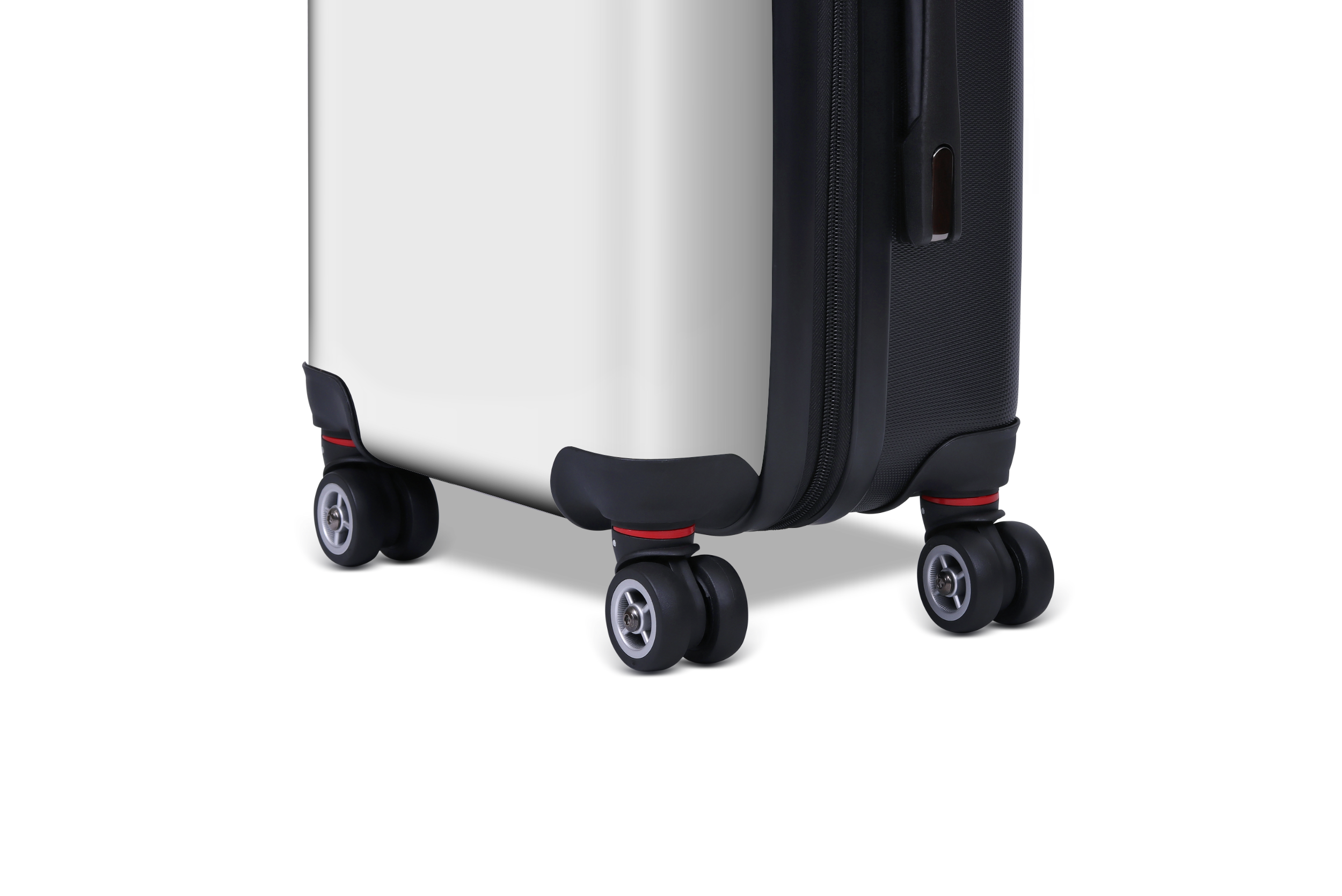 Hockey Night In Canada Luggage - Classic Logo and Red Calgary Sweater Design Officially Licensed