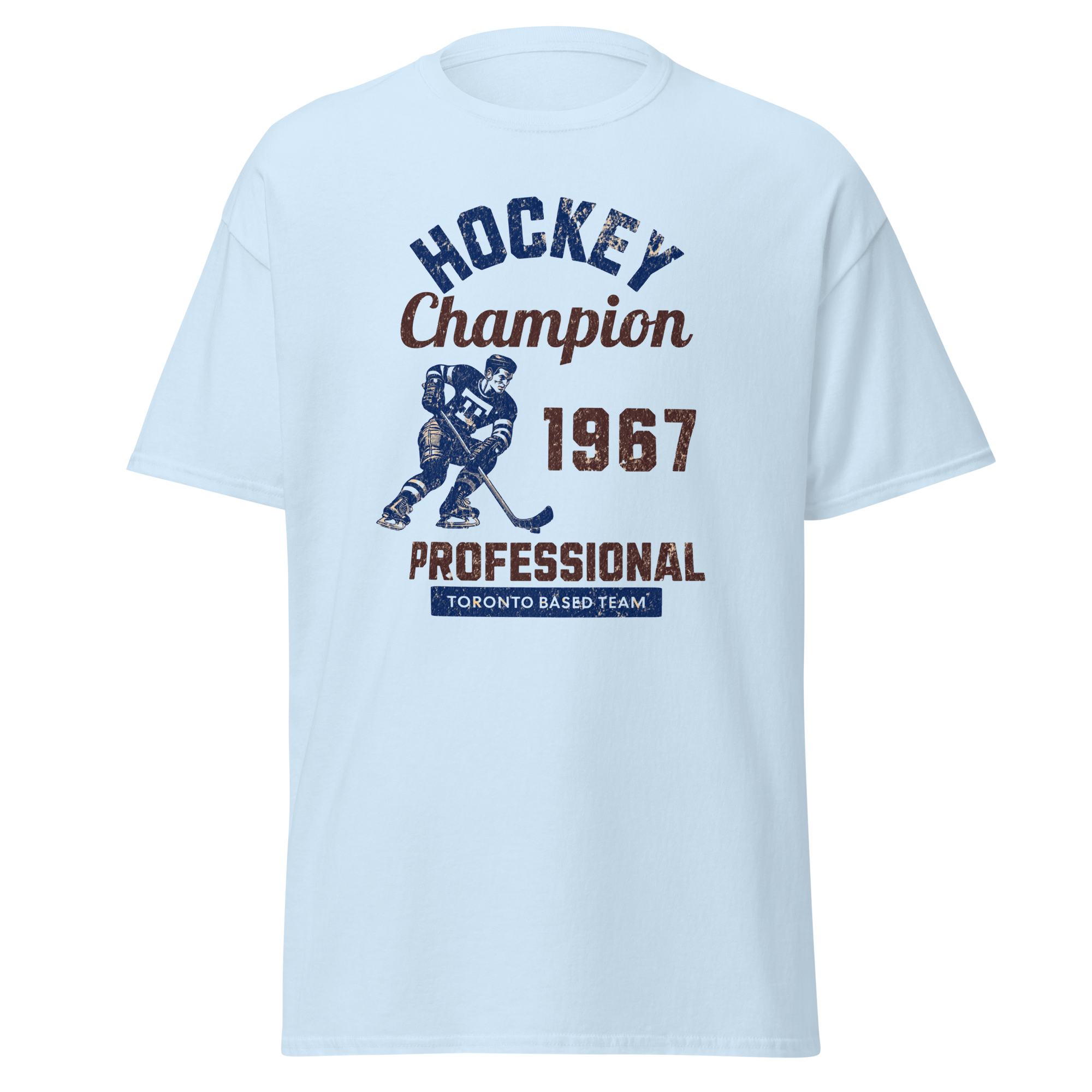 Just the Facts Sports Shirt, Toronto Team 1967 Championship Player, Athletic Heritage Shirt, Men's Shirt