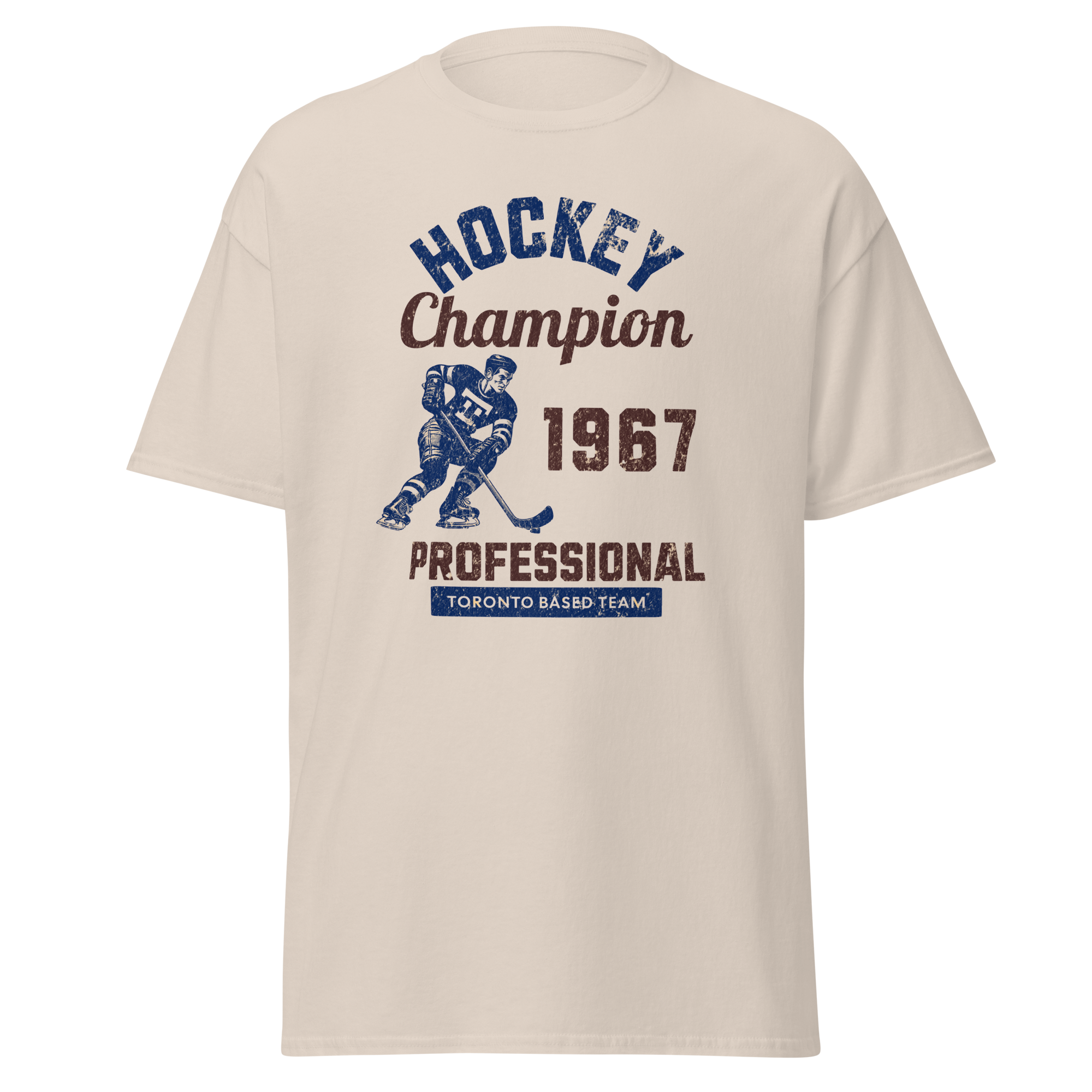 Just the Facts Sports Shirt, Toronto Team 1967 Championship Player, Athletic Heritage Shirt, Men's Shirt