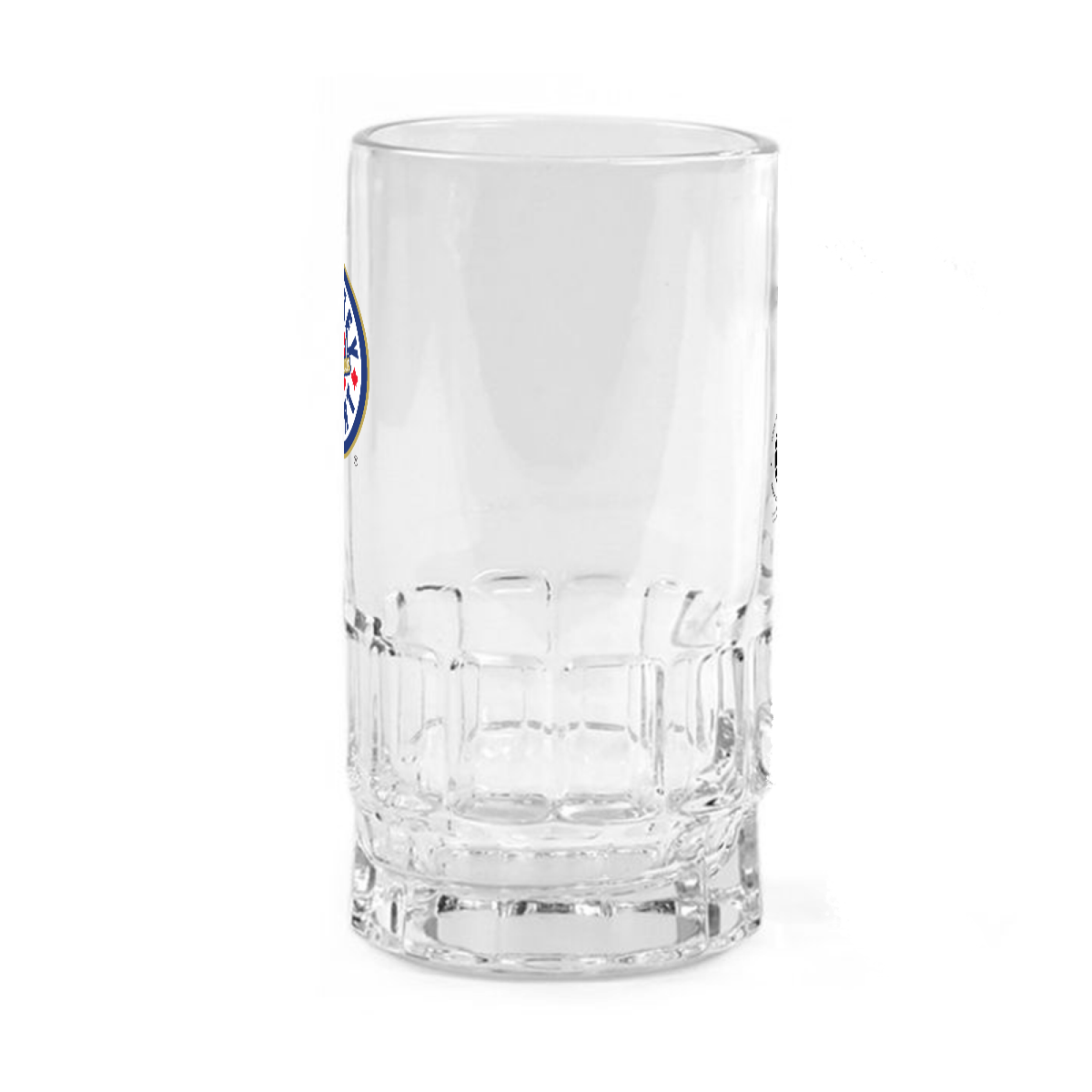 Hockey Night In Canada Clear Glass Beer Mug | Officially Licensed Product | 18oz Clear Beer Mug