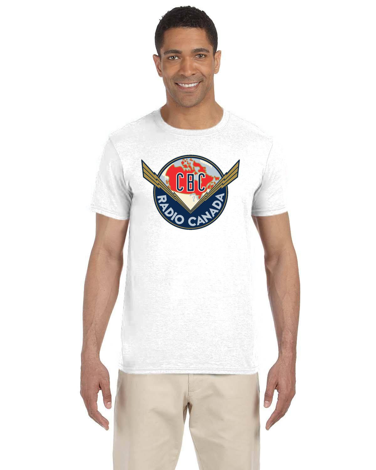 CBC Radio Canada Retro Logo T-Shirt, Canadian Nostalgia, Officially Licensed CBC Apparel