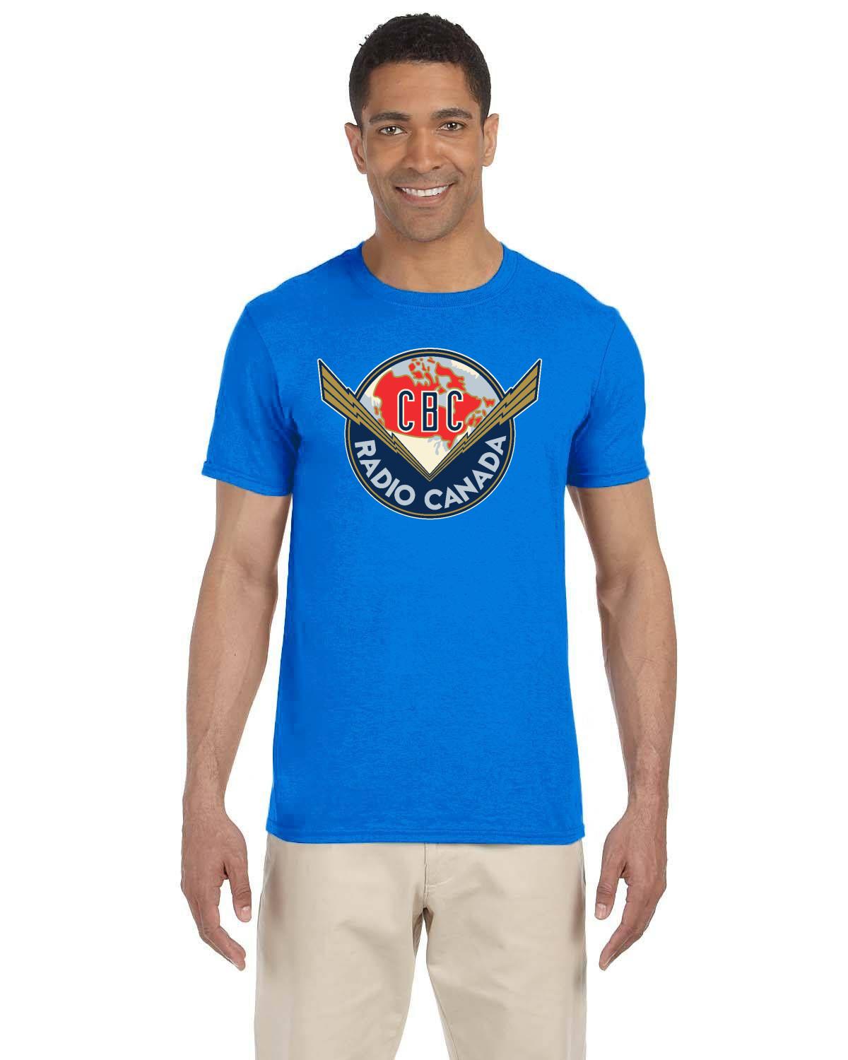 CBC Radio Canada Retro Logo T-Shirt, Canadian Nostalgia, Officially Licensed CBC Apparel