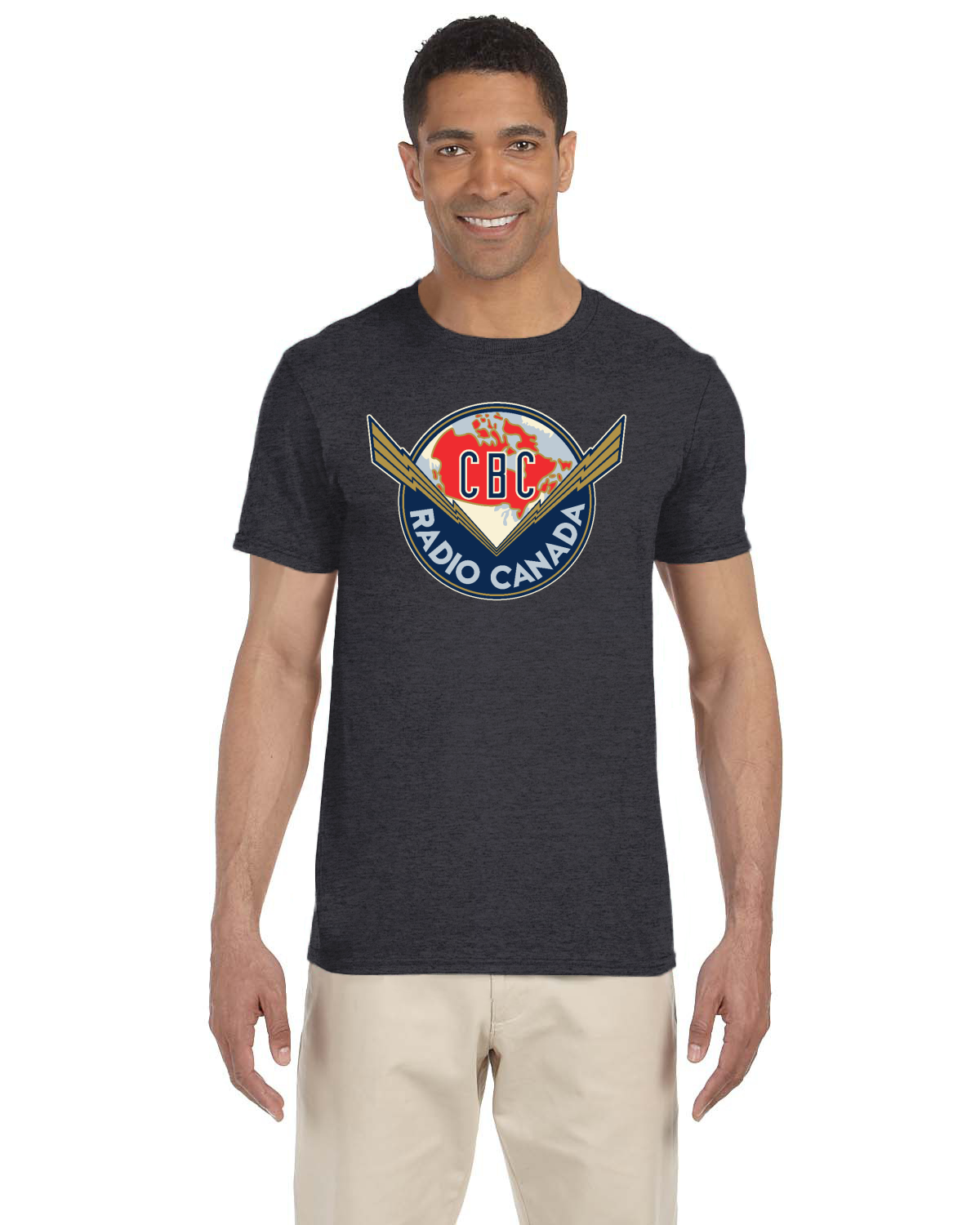 CBC Radio Canada Retro Logo T-Shirt, Canadian Nostalgia, Officially Licensed CBC Apparel