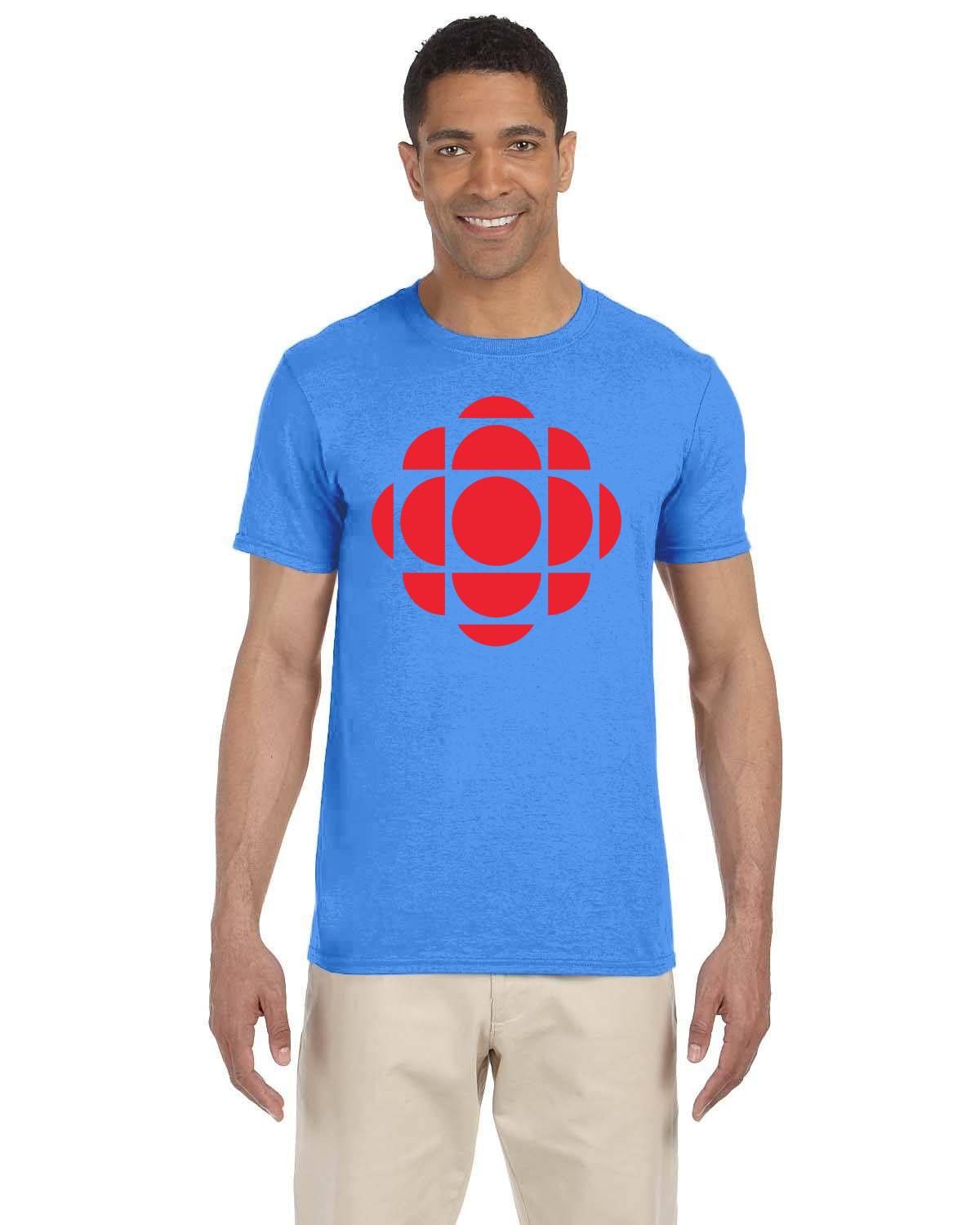 CBC Gem Red Logo T-Shirt, Canadian Nostalgia, Officially Licensed CBC Apparel