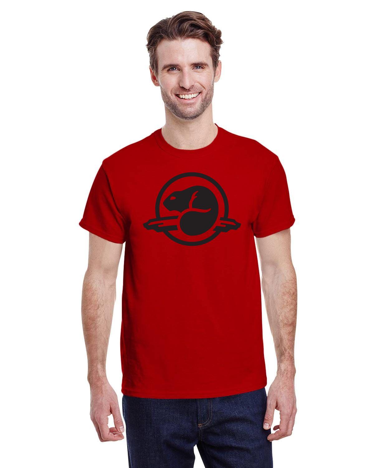 Parks Canada Beaver Non Distressed Logo T-Shirt, Canadian Heritage, Canadian Nostalgia Shirt