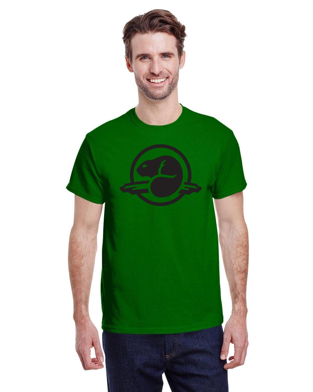 Parks Canada Beaver Non Distressed Logo T-Shirt, Canadian Heritage, Canadian Nostalgia Shirt