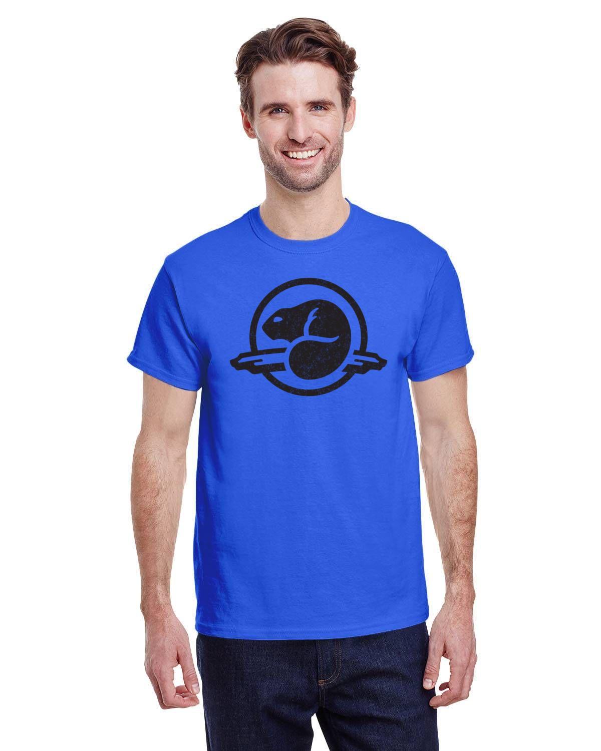 Parks Canada Beaver Distressed Logo T-Shirt, Canadian Heritage, Canadian Nostalgia Shirt