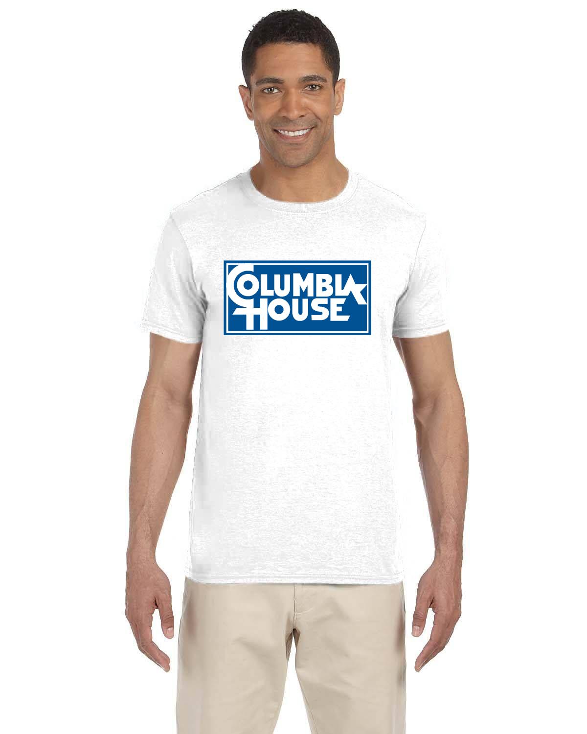 Columbia House Retro CD DVD Club Non Distressed Logo Canadian Nostalgia T-Shirt