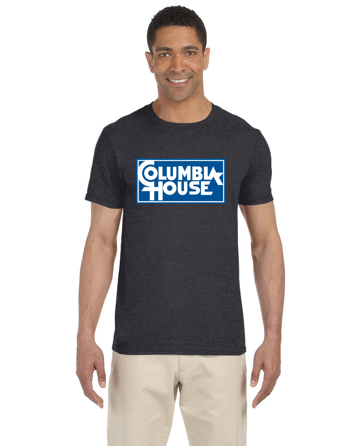 Columbia House Retro CD DVD Club Non Distressed Logo Canadian Nostalgia T-Shirt