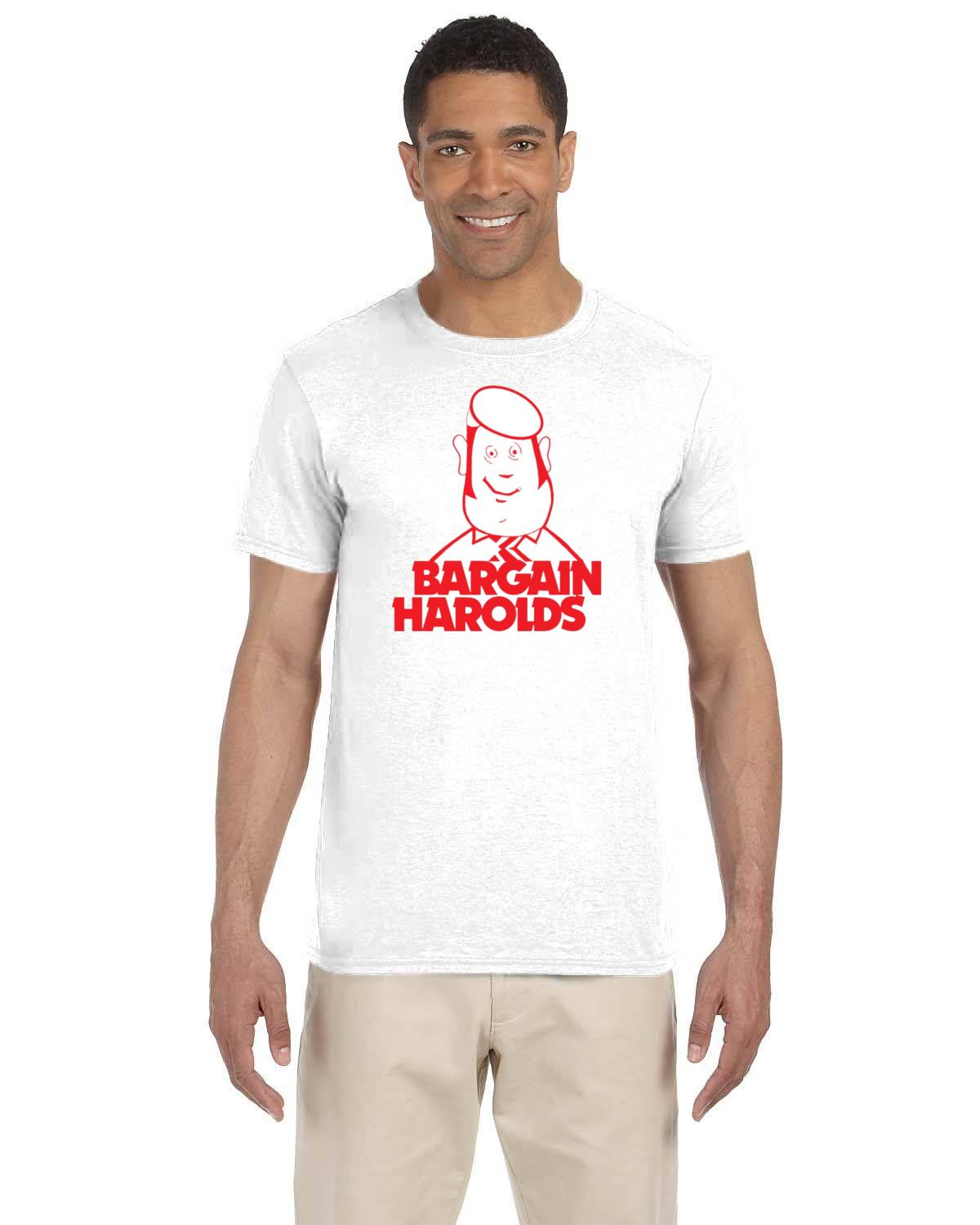 Bargain Harolds Retro Store Logo Canadian Nostalgia T-Shirt