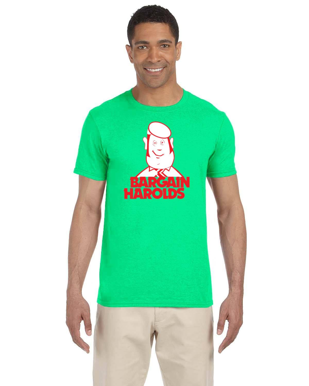 Bargain Harolds Retro Store Logo Canadian Nostalgia T-Shirt