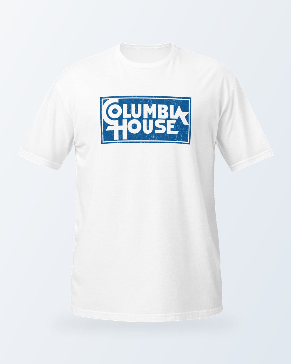 Columbia House Retro CD DVD Club Distressed Logo Canadian Nostalgia T-Shirt