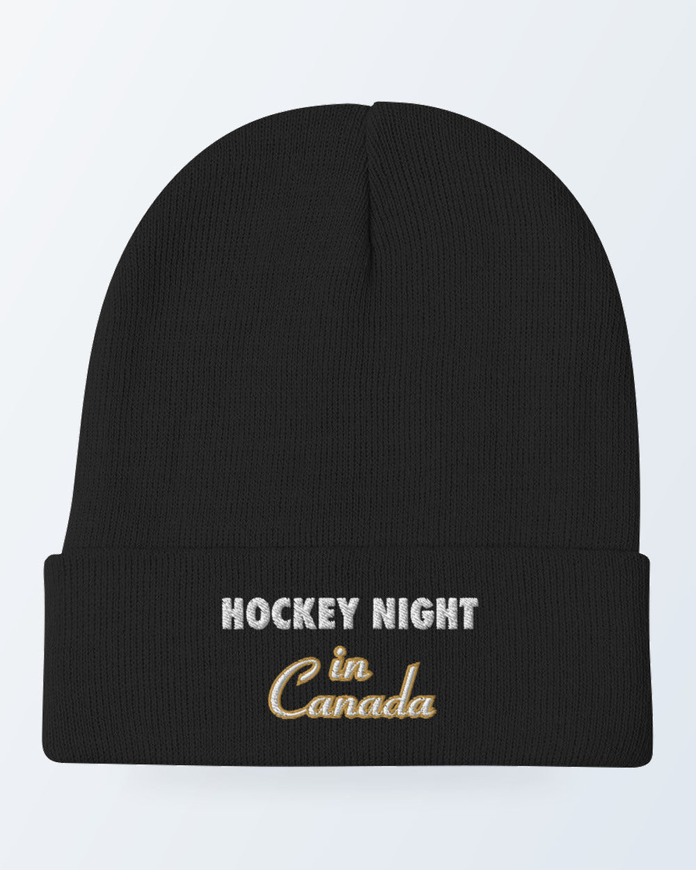 Hockey Night in Canada Embroidered Toque – Custom Font