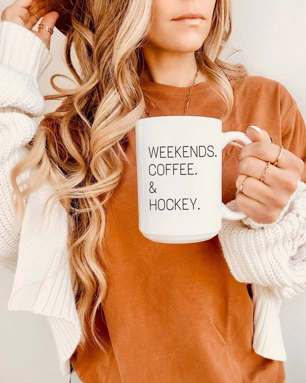 Weekend Coffee & Hockey Mug – Rustic Girls