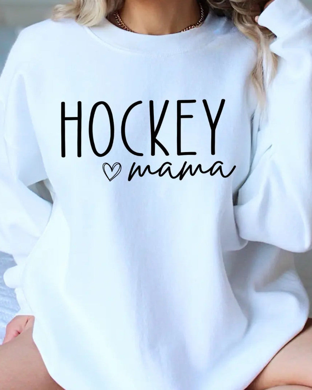 Hockey Mama Crewneck Sweatshirt – Rustic Girls