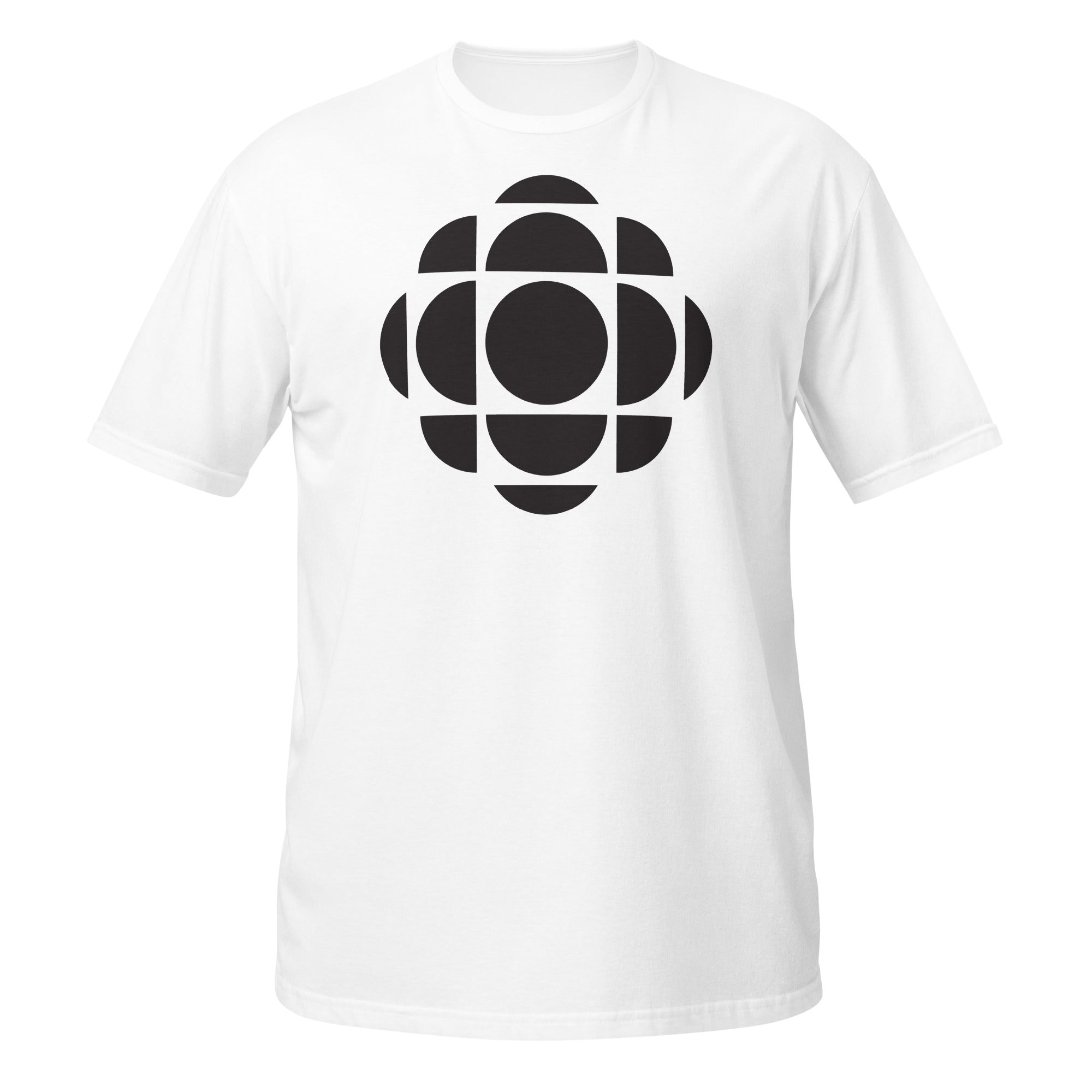 CBC Gem Black Logo T-Shirt, Canadian Nostalgia, Officially Licensed CBC Apparel
