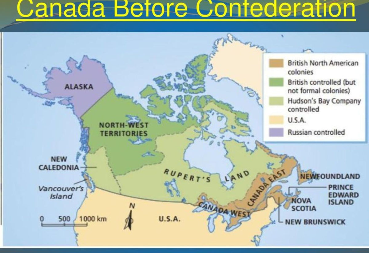 Historical illustration for The Road to Confederation in Canadian history