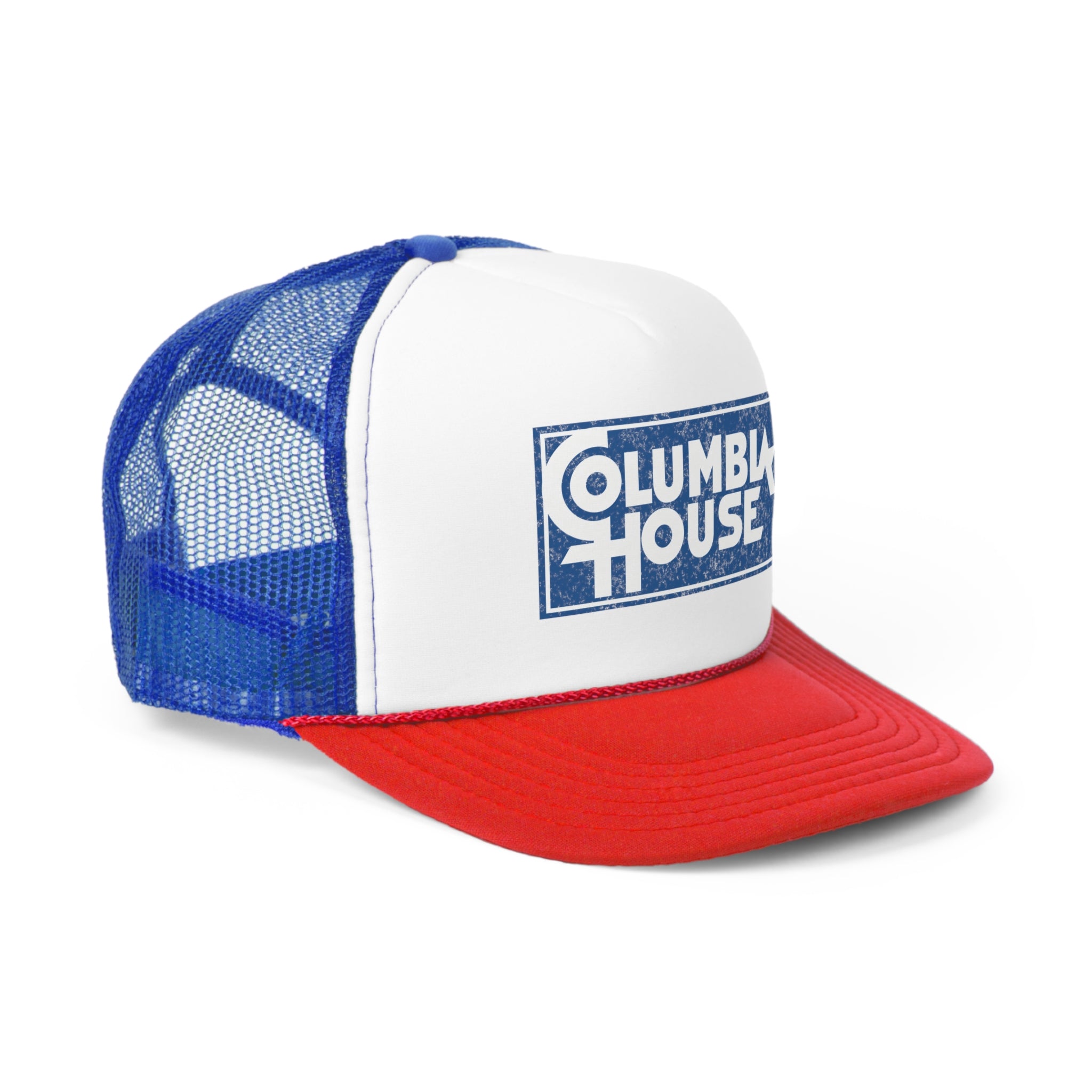 Columbia House Distressed Logo Canadian Nostalgia Trucker Cap