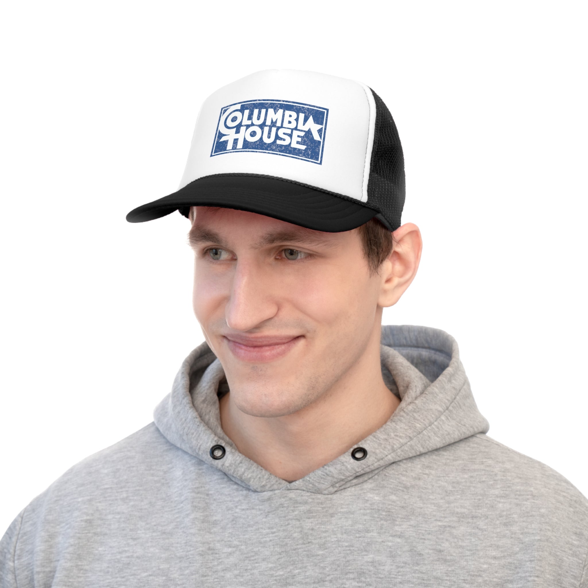 Columbia House Distressed Logo Canadian Nostalgia Trucker Cap