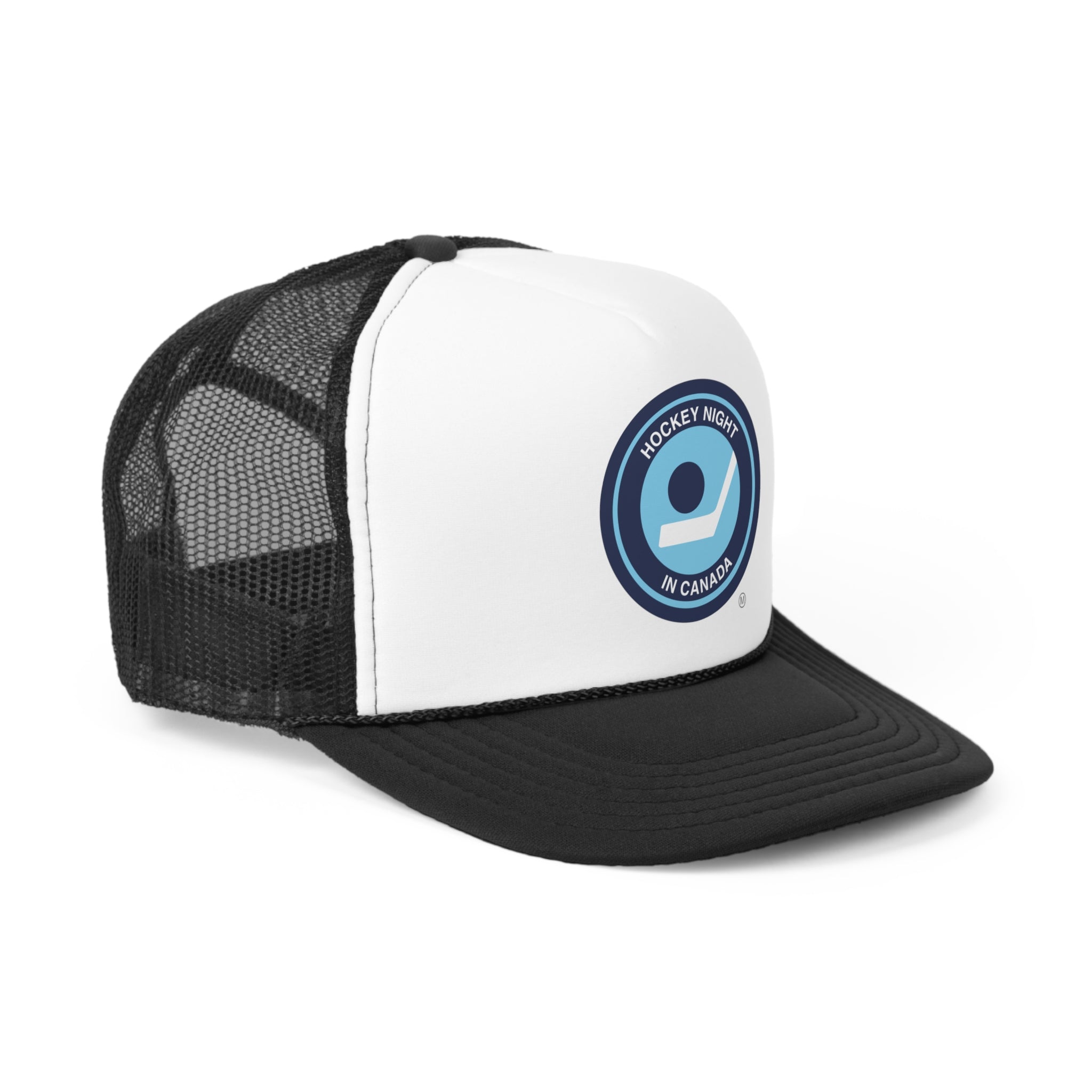 Hockey Night In Canada Retro Logo, Hockey Trucker Hat, HNIC Trucker Cap - Officially Licensed CBC Hat