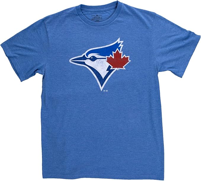 Men's Toronto Blue Jays Birdhead Logo T-Shirt – Heather Royal