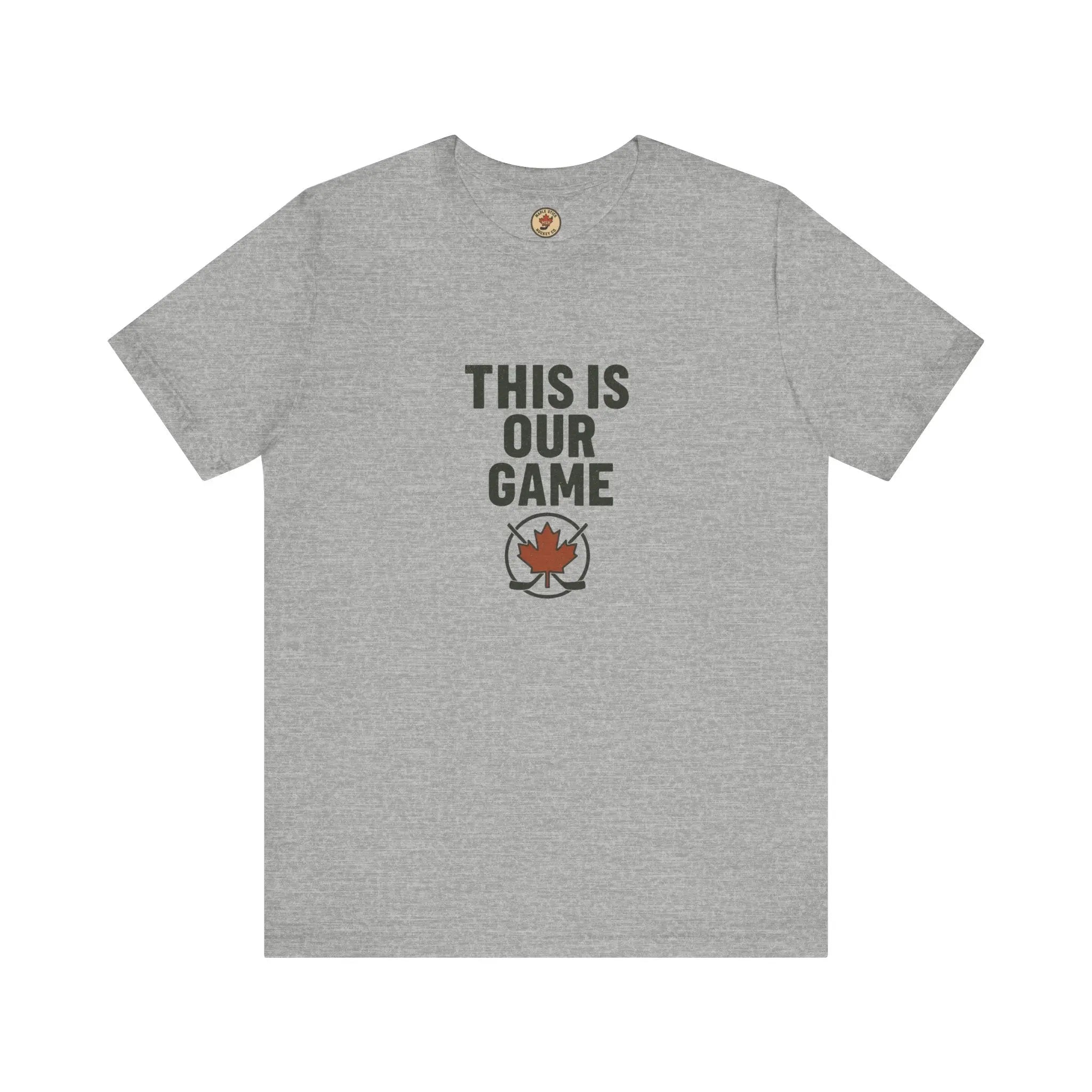 This Is Our Game Women's T-Shirt – Canada Maple Leaf Tee