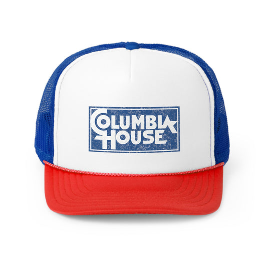 Columbia House Distressed Logo Canadian Nostalgia Trucker Cap