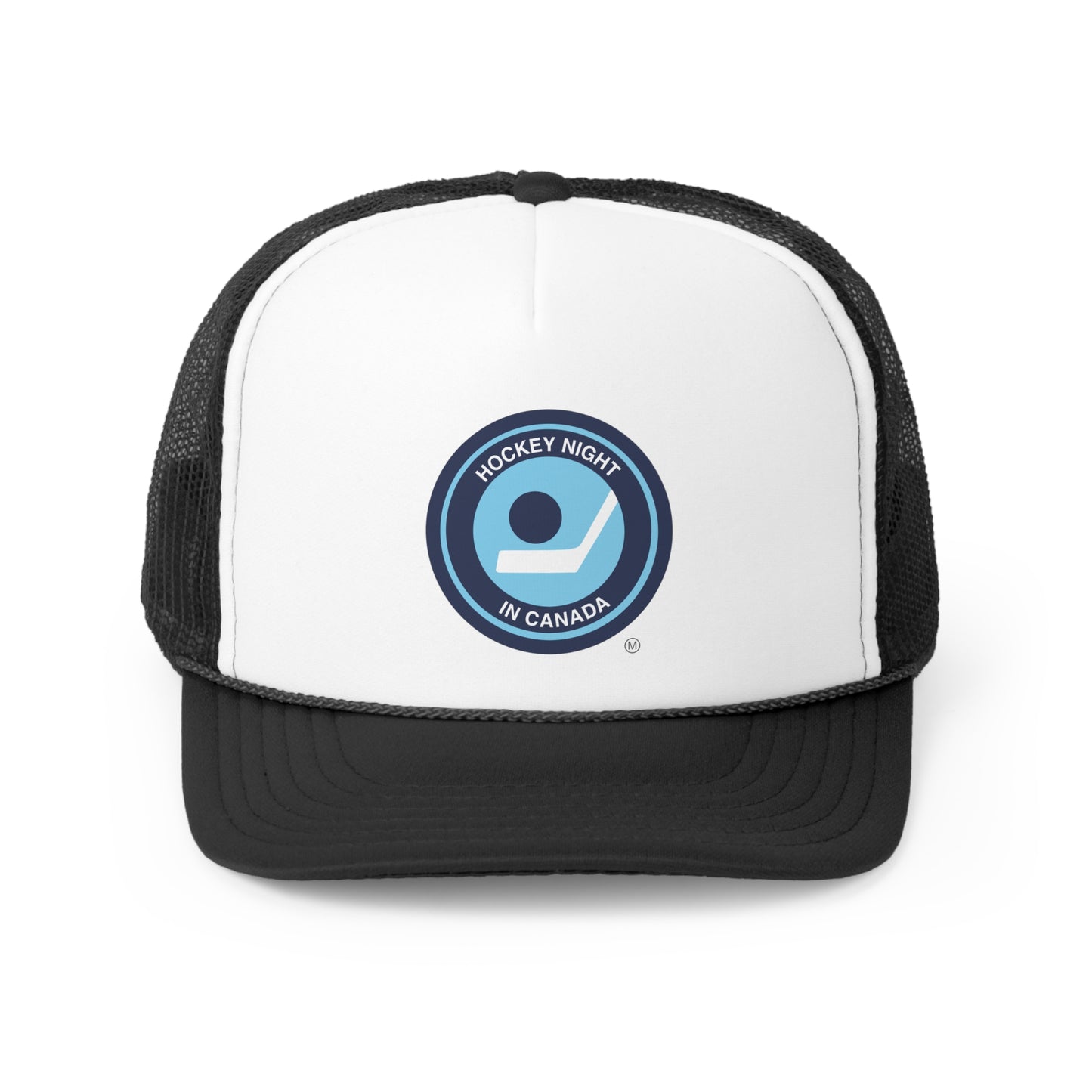 Hockey Night In Canada Retro Logo, Hockey Trucker Hat, HNIC Trucker Cap - Officially Licensed CBC Hat