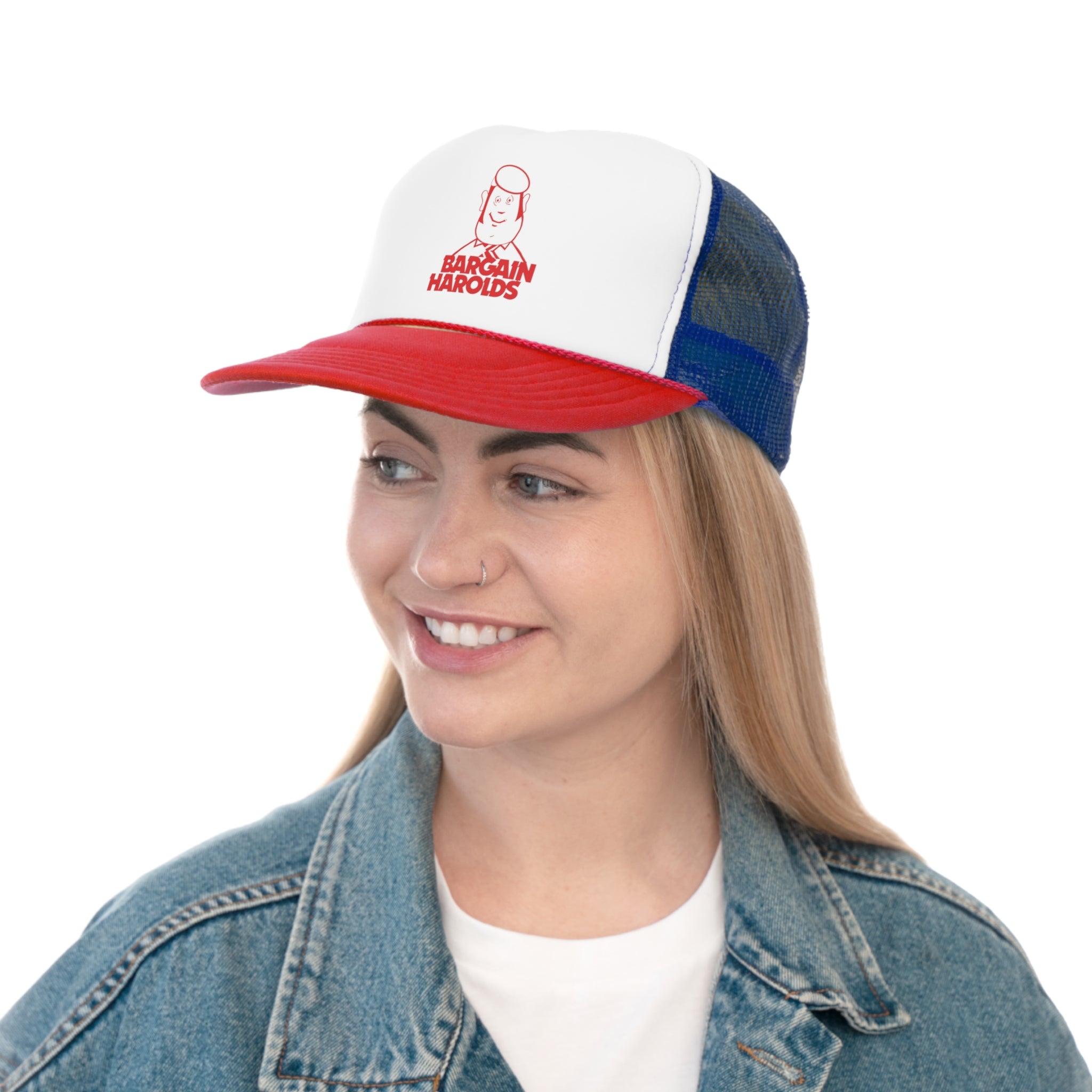 Bargain Harolds Retro Store Logo Canadian Nostalgia Trucker Cap