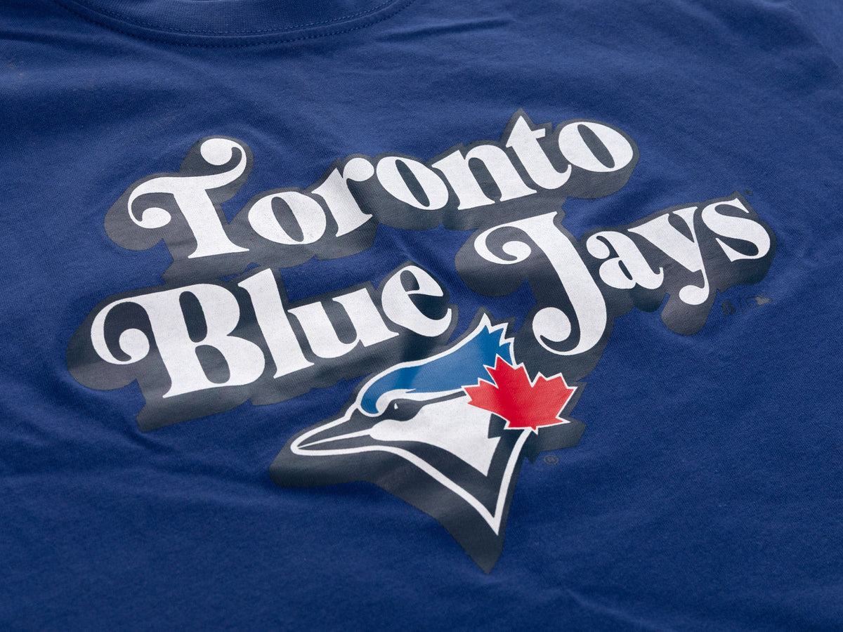 Toronto Blue Jays Ladies Crop T-Shirt — alternate product view 4