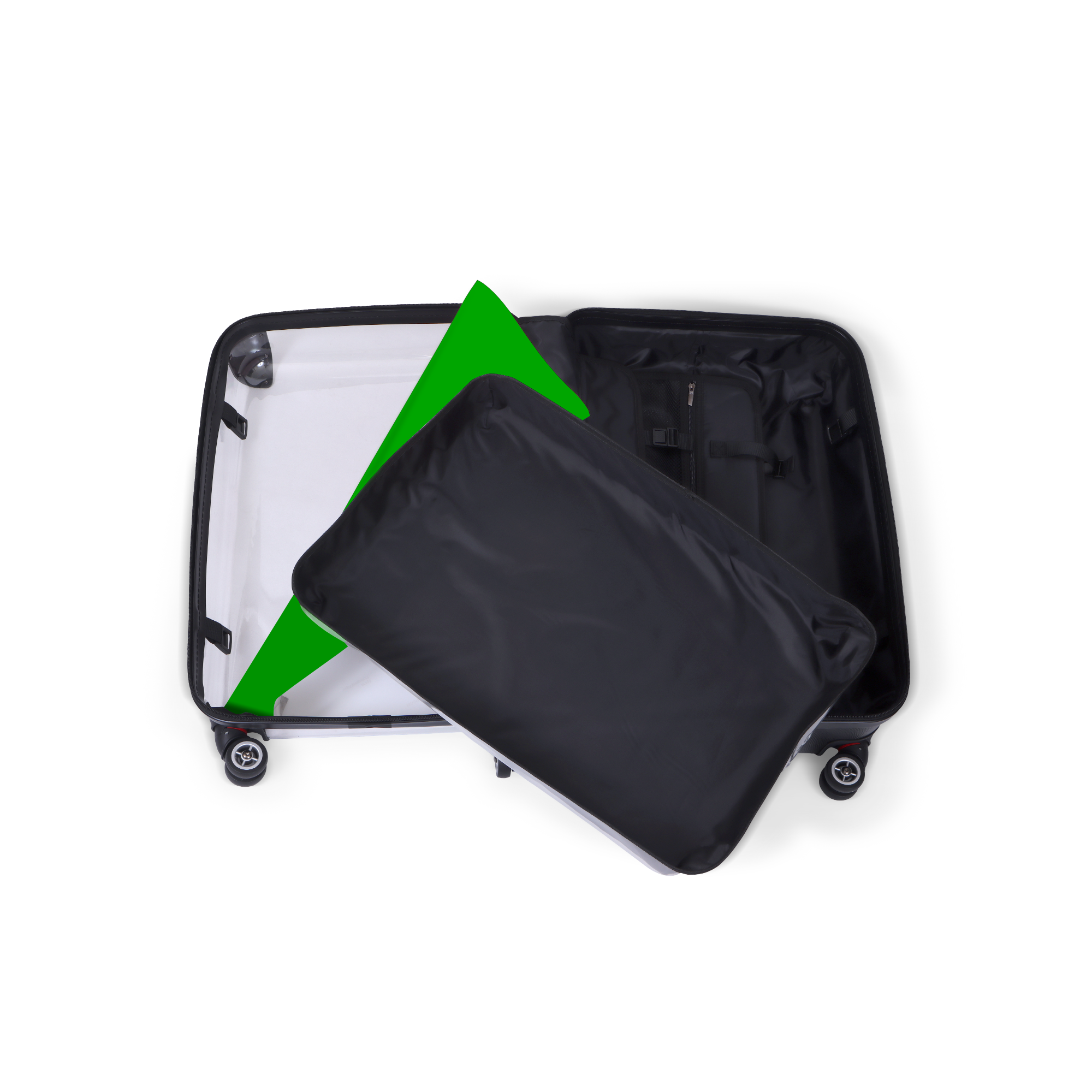 Hockey Night In Canada Luggage - Classic Logo and White Montreal Sweater Design Officially Licensed