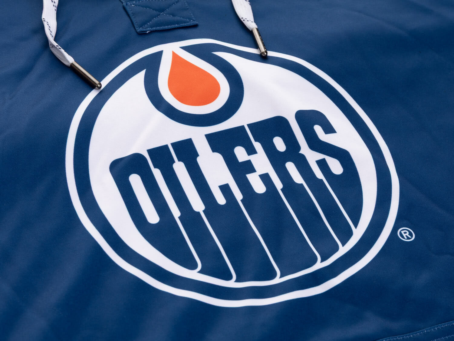 Edmonton Oilers Hockey Lace Hoodie