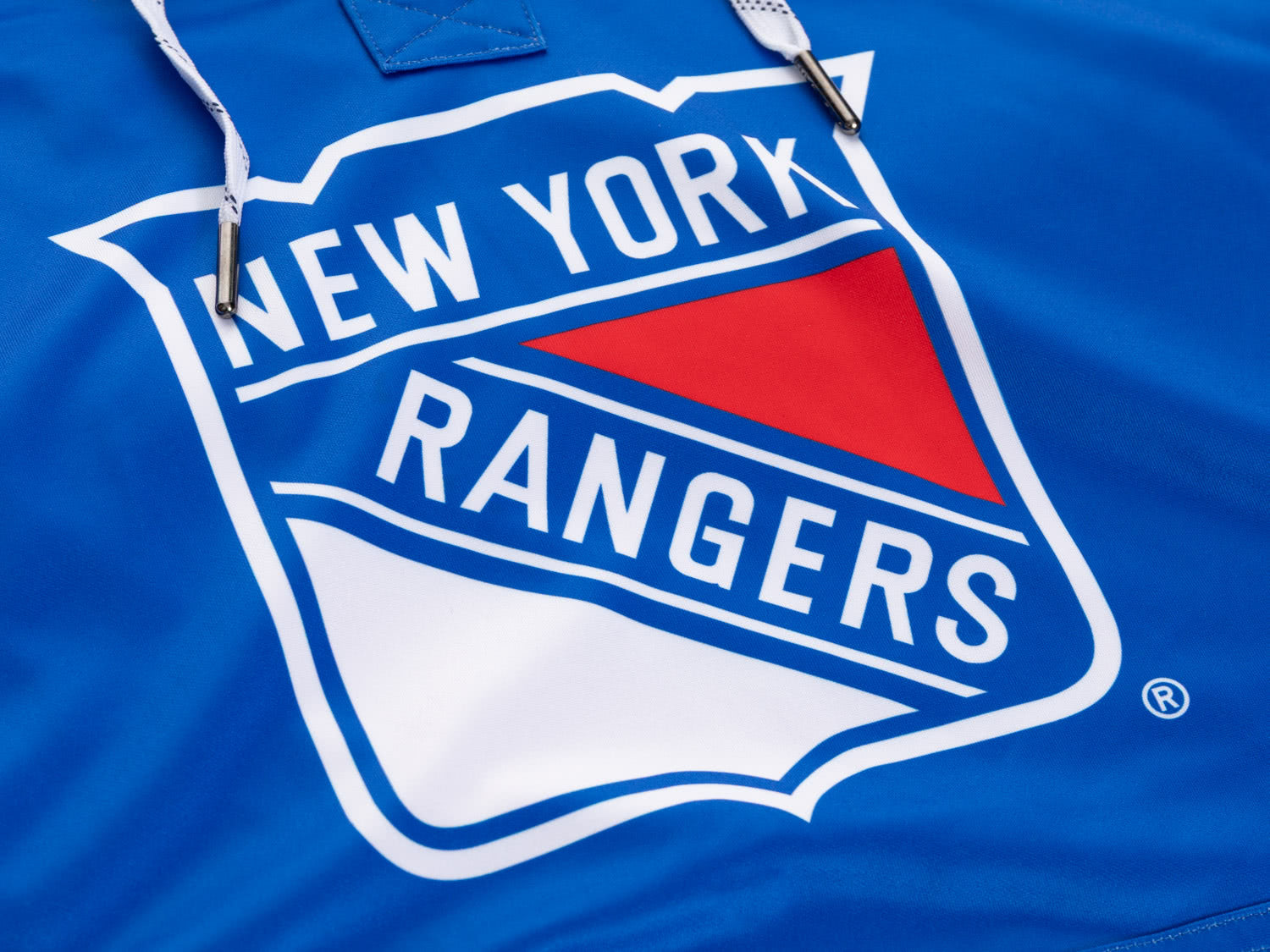New York Rangers Hockey Lace Hoodie