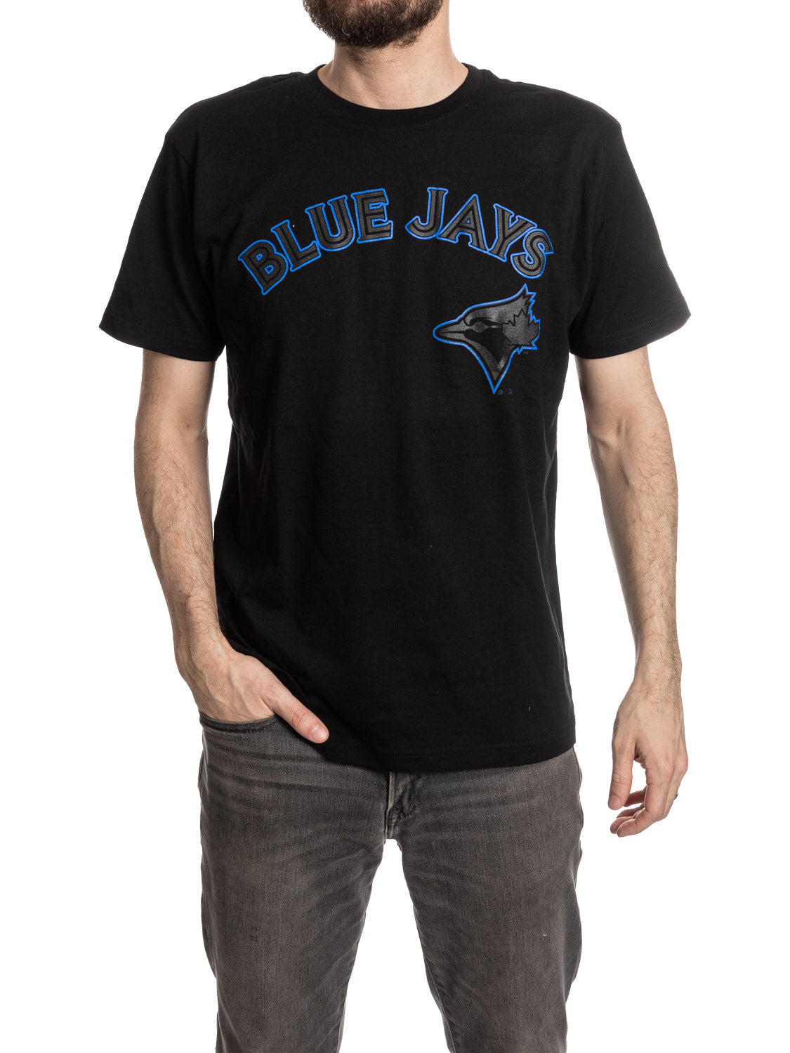 Official Licensed MLB Toronto Blue Jays Electric T-shirt — alternate product view 3